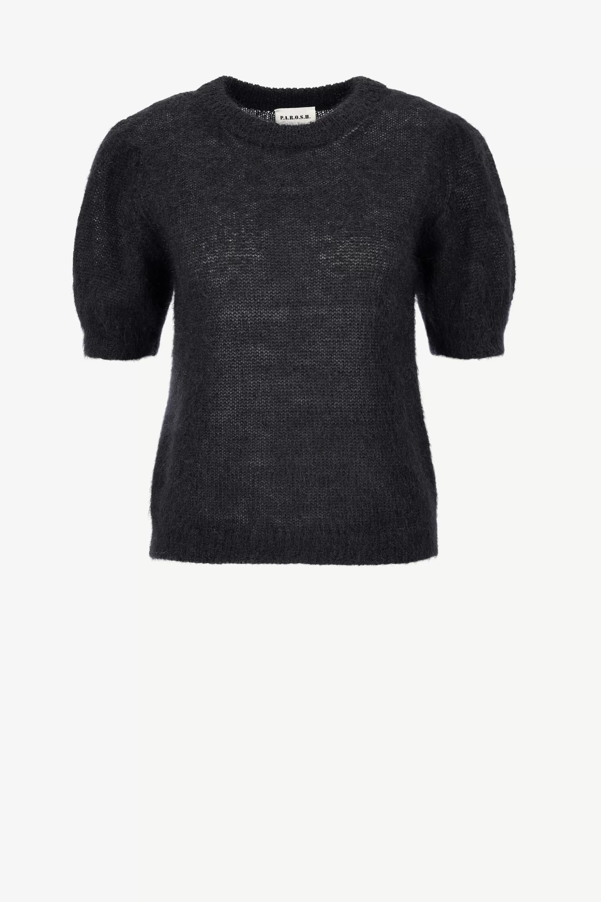 P.A.R.O.S.H. Pull-Over^Pull A Manches Courtes Luce En Noir