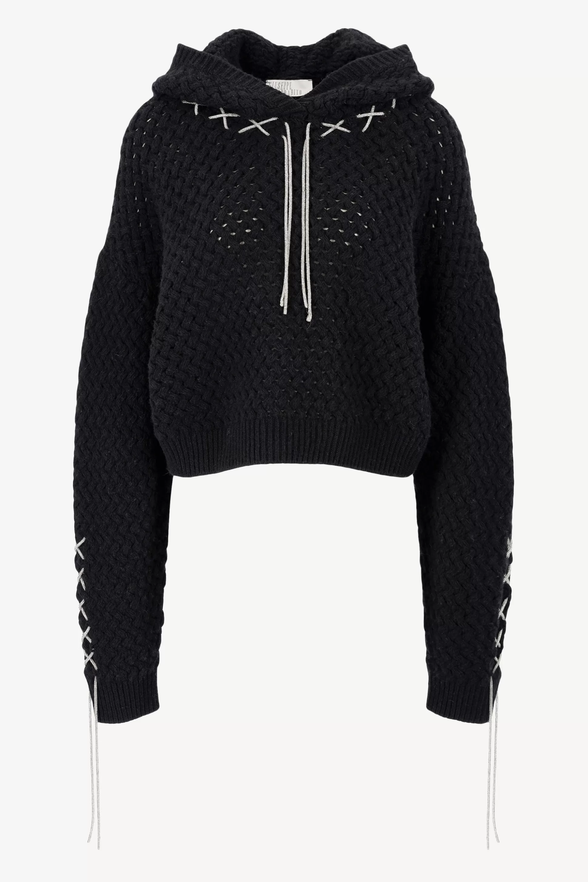 Giuseppe Di Morabito Pull-Over^Pull Aran En Noir