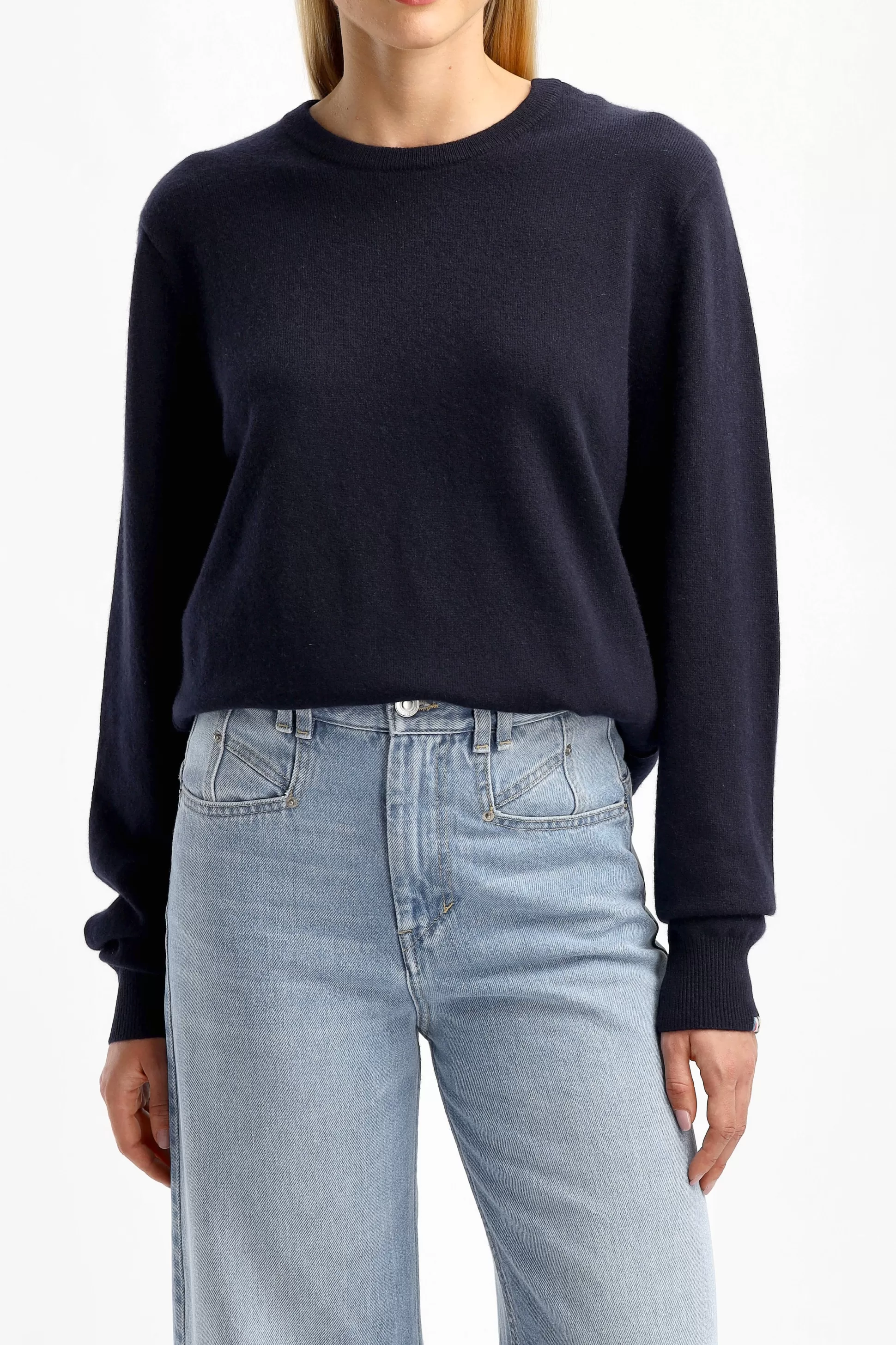 Extreme Cashmere Pull-Over^Pull Be Classic N° 36 En Bleu Marine