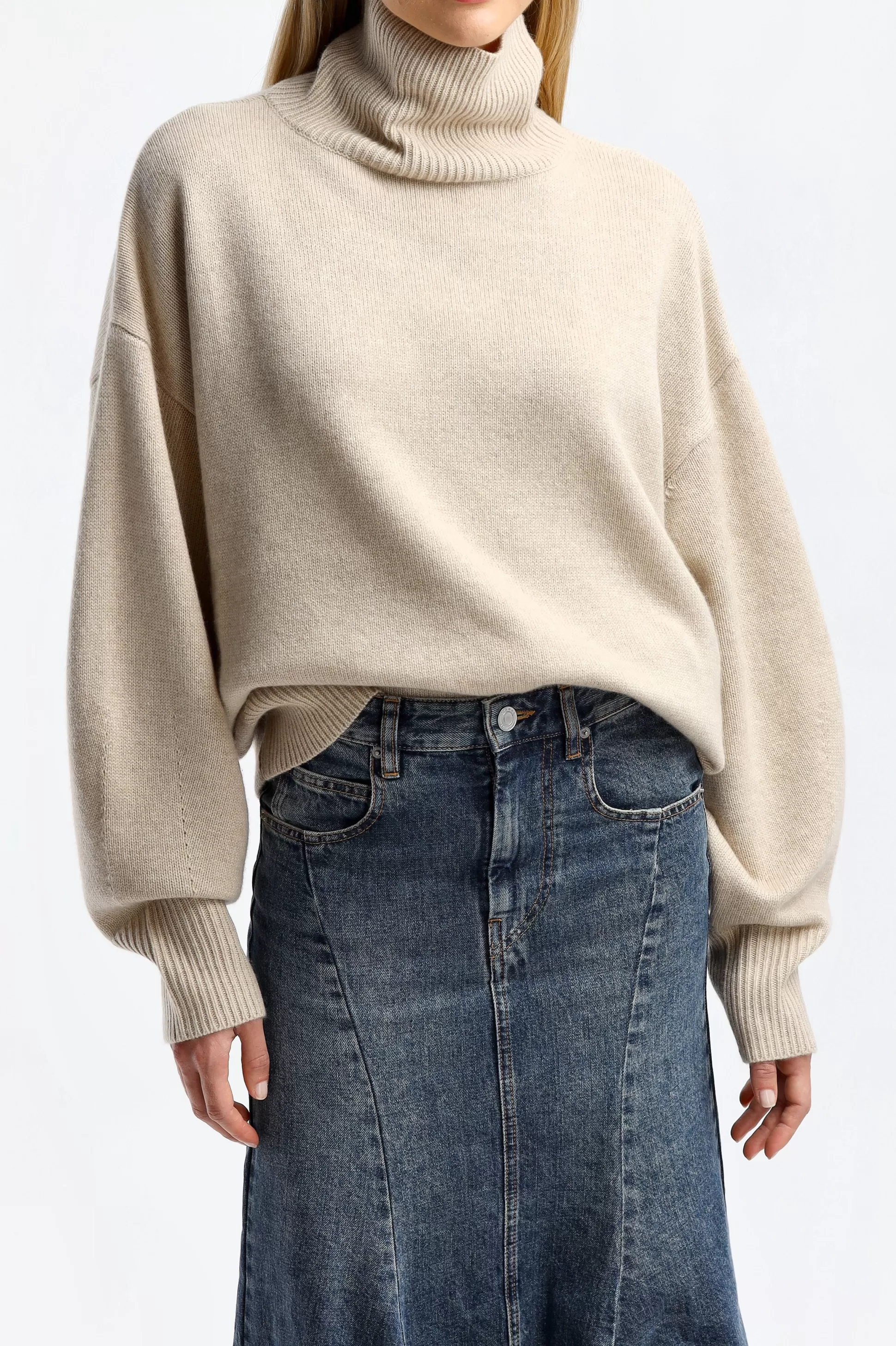 Isabel Marant Pull-Over^Pull En Cachemire Aspen Beige