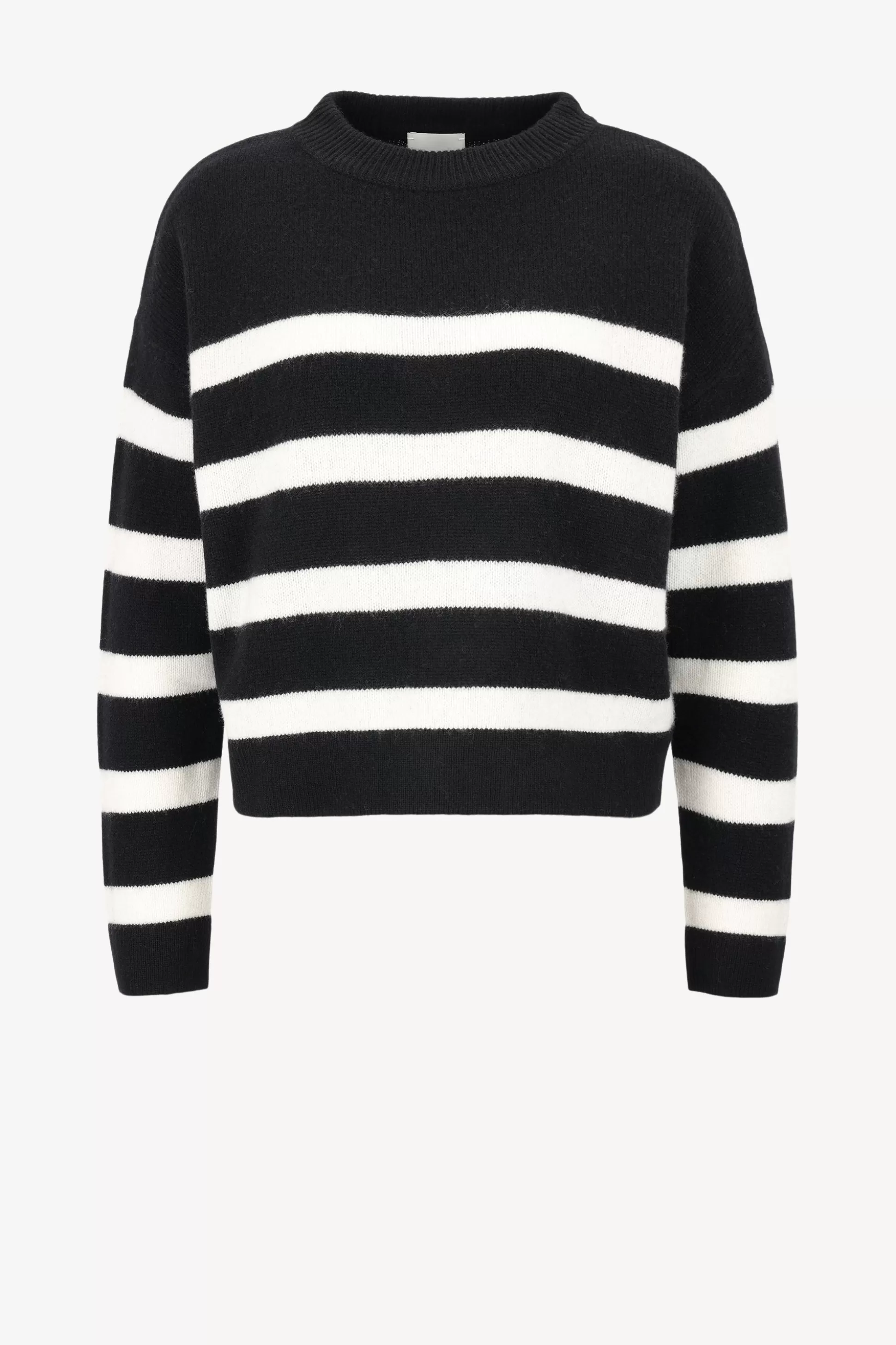 Allude Pull-Over^Pull En Noir Et Blanc