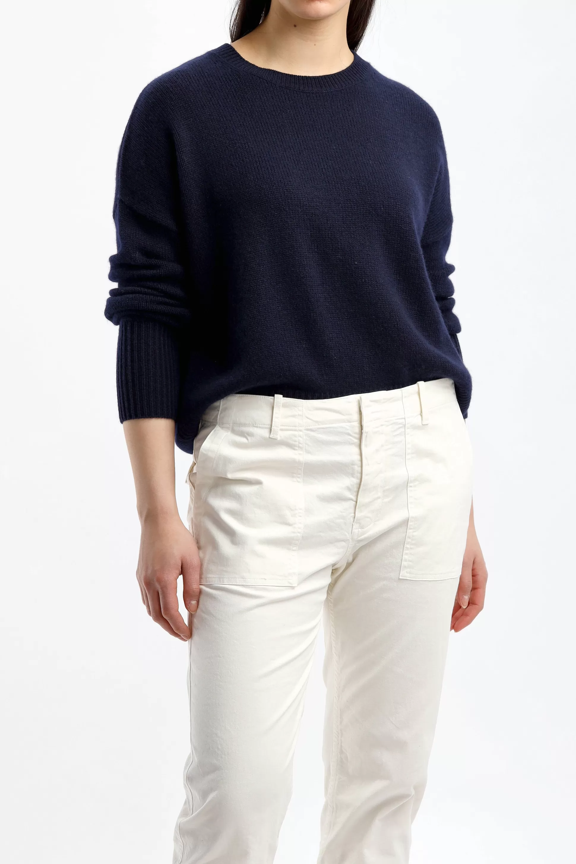 Lisa Yang Pull-Over^Pull Mila En Bleu Marine