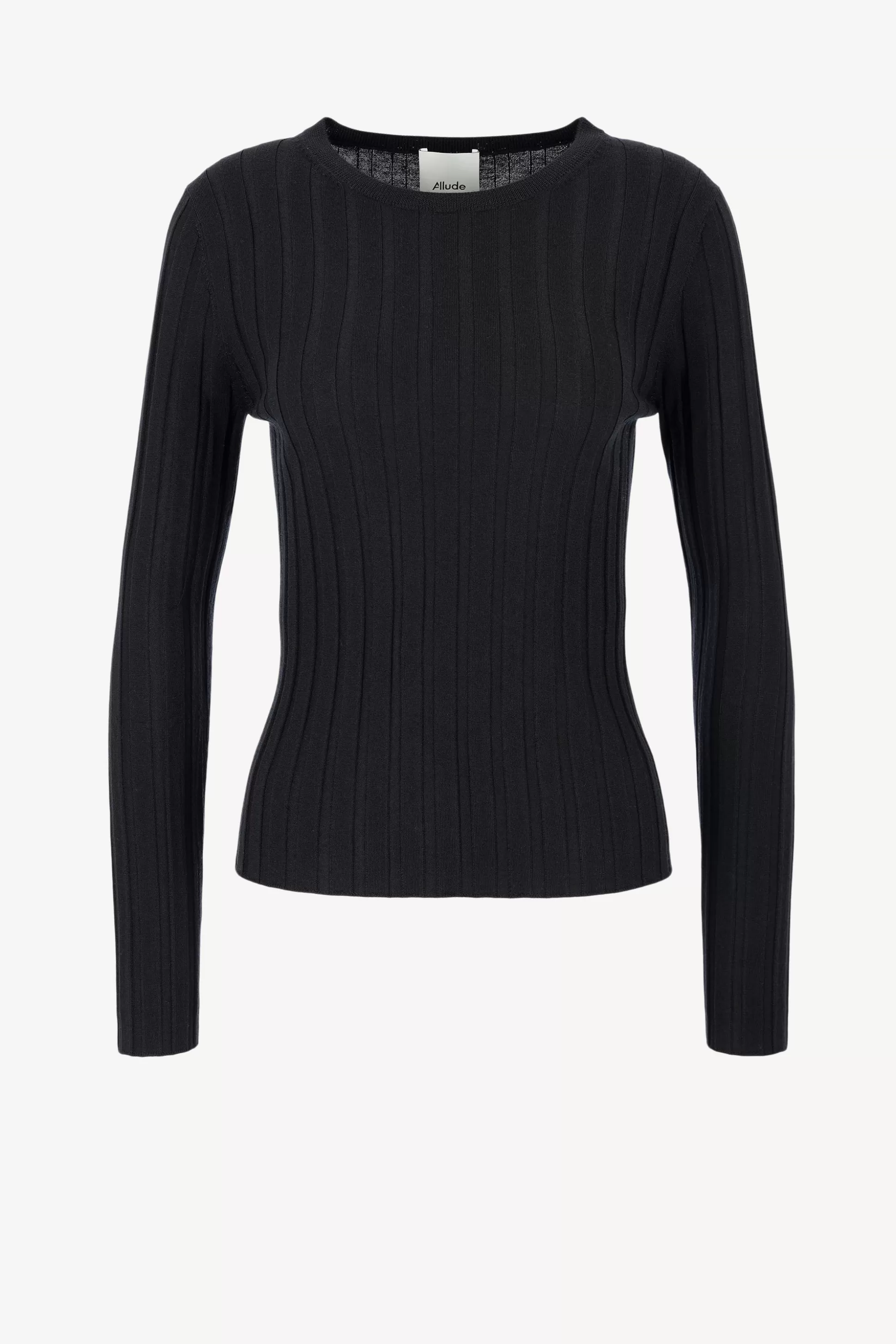 Allude Pull-Over^Pull Noir Dechire