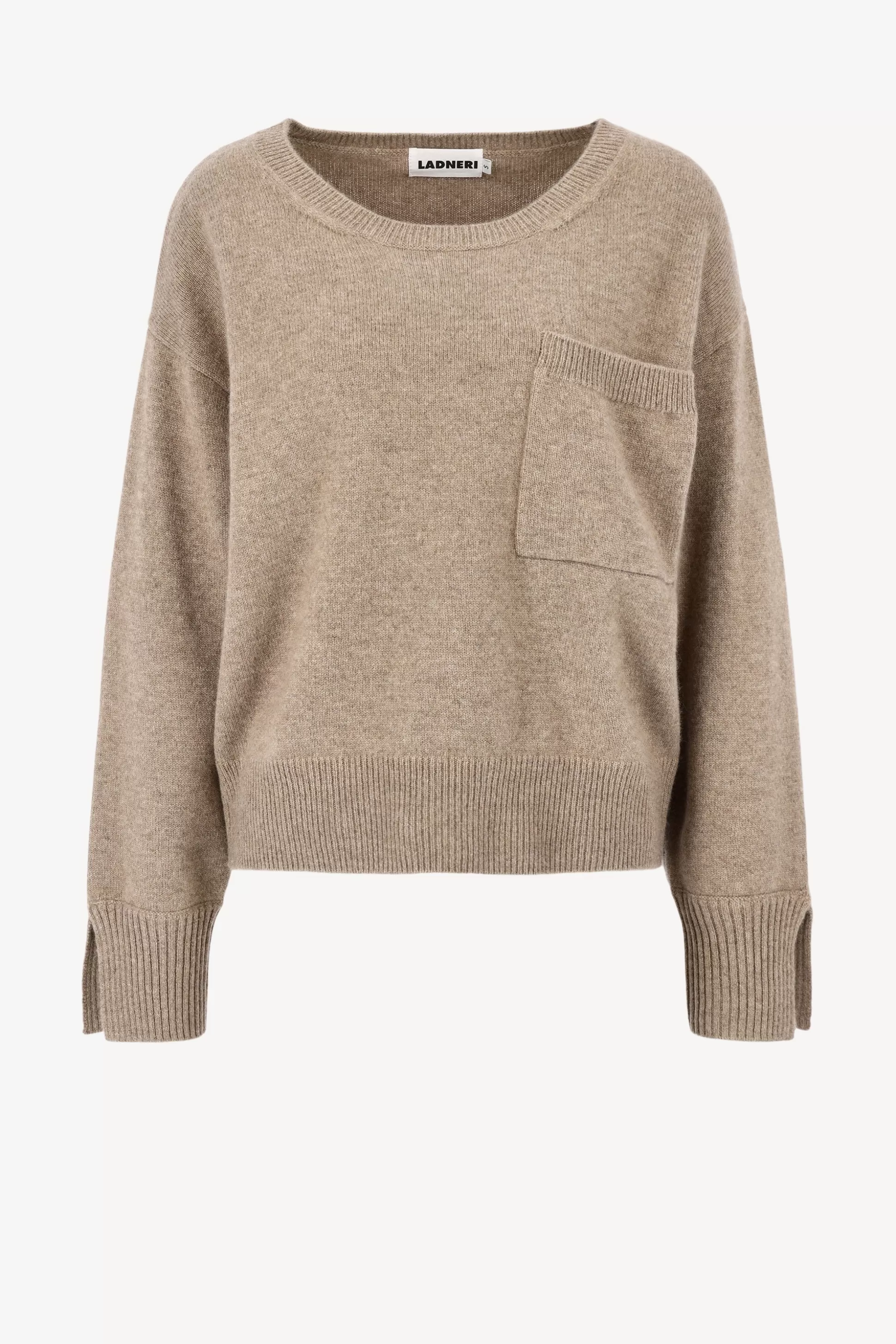 Ladneri Pull-Over^Pull Pocket En Taupe