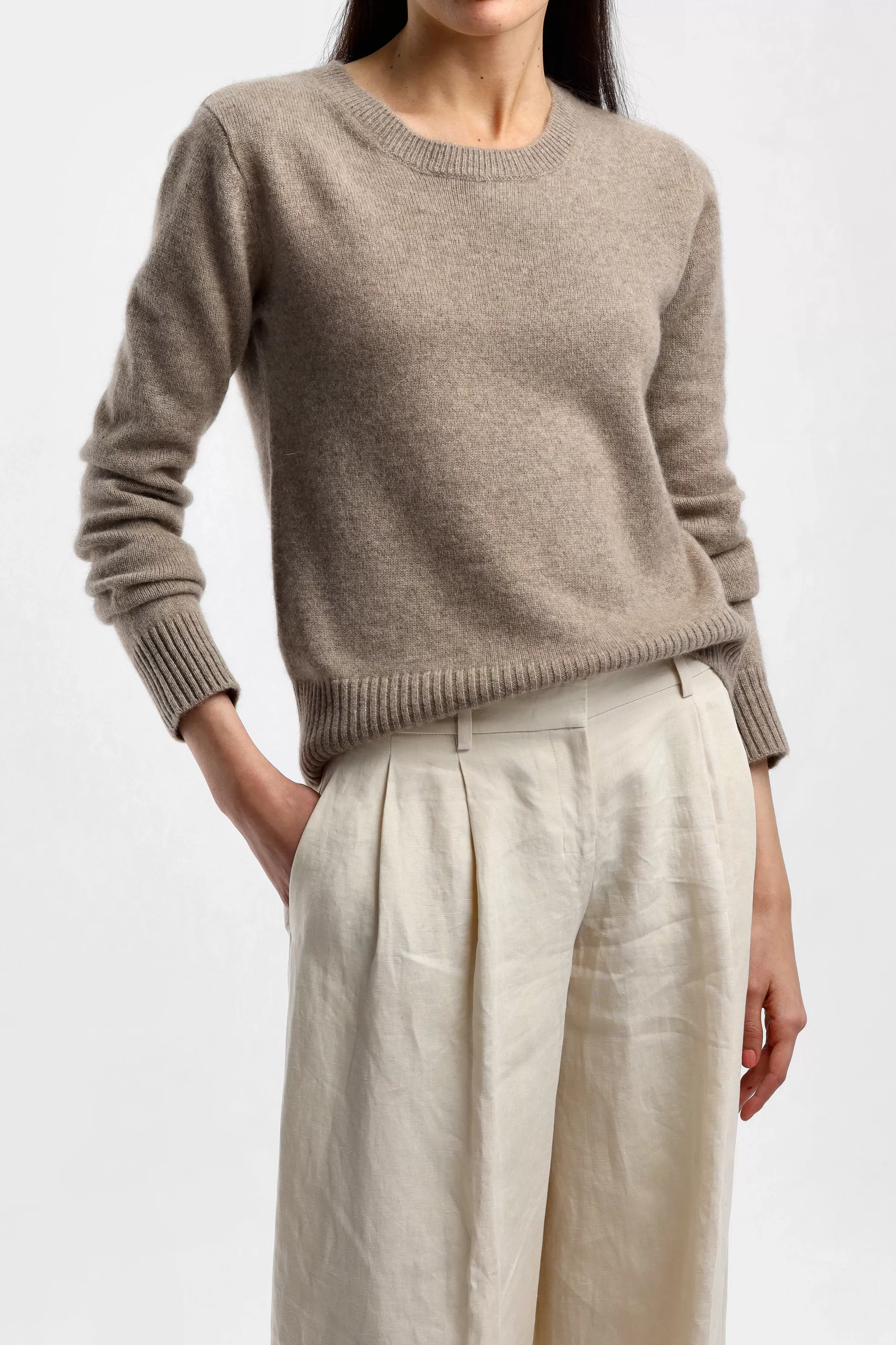 Ladneri Pull-Over^Pull Pure En Taupe