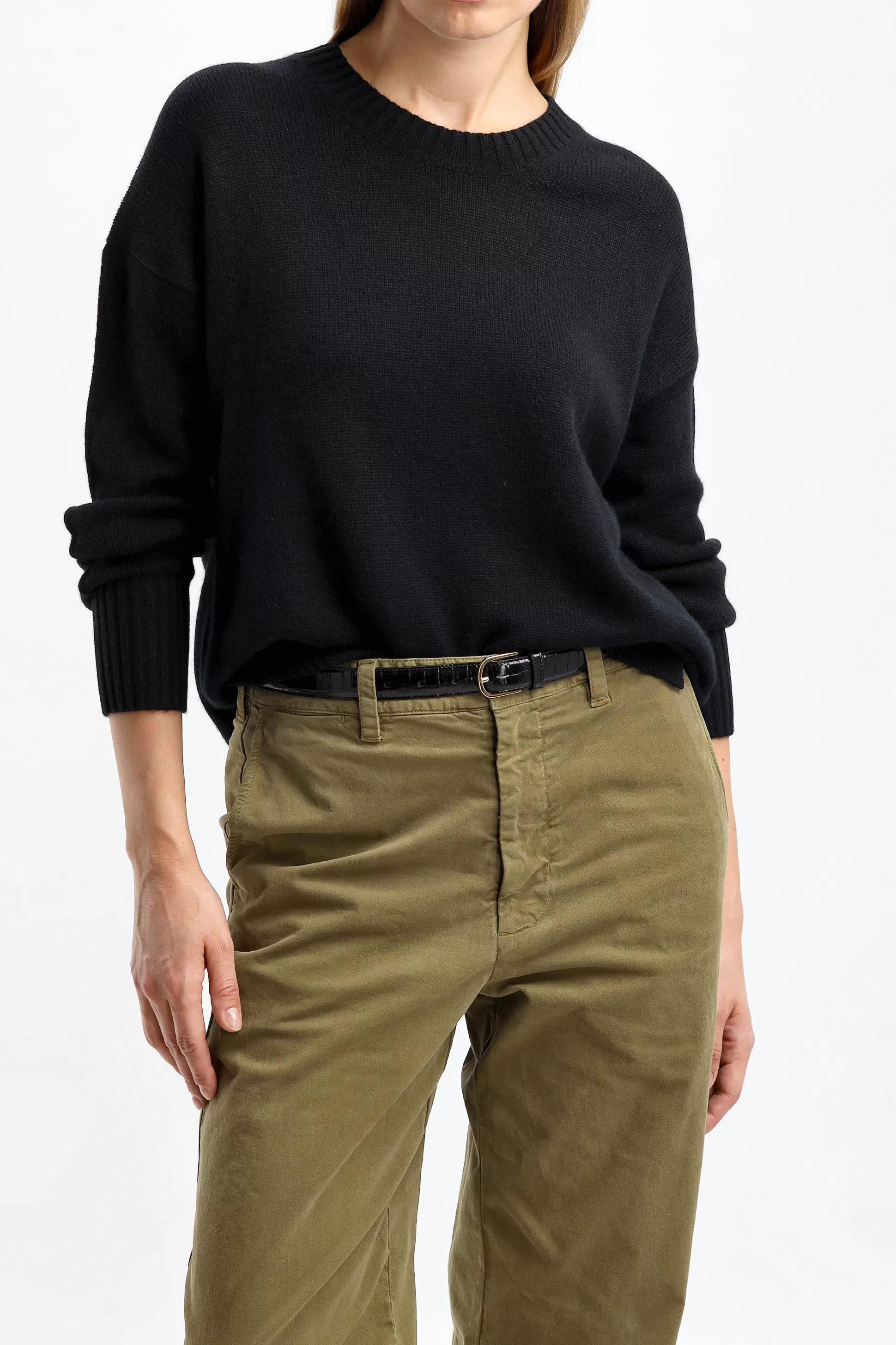 Allude Pull-Over^Pull Ras Du Cou En Noir