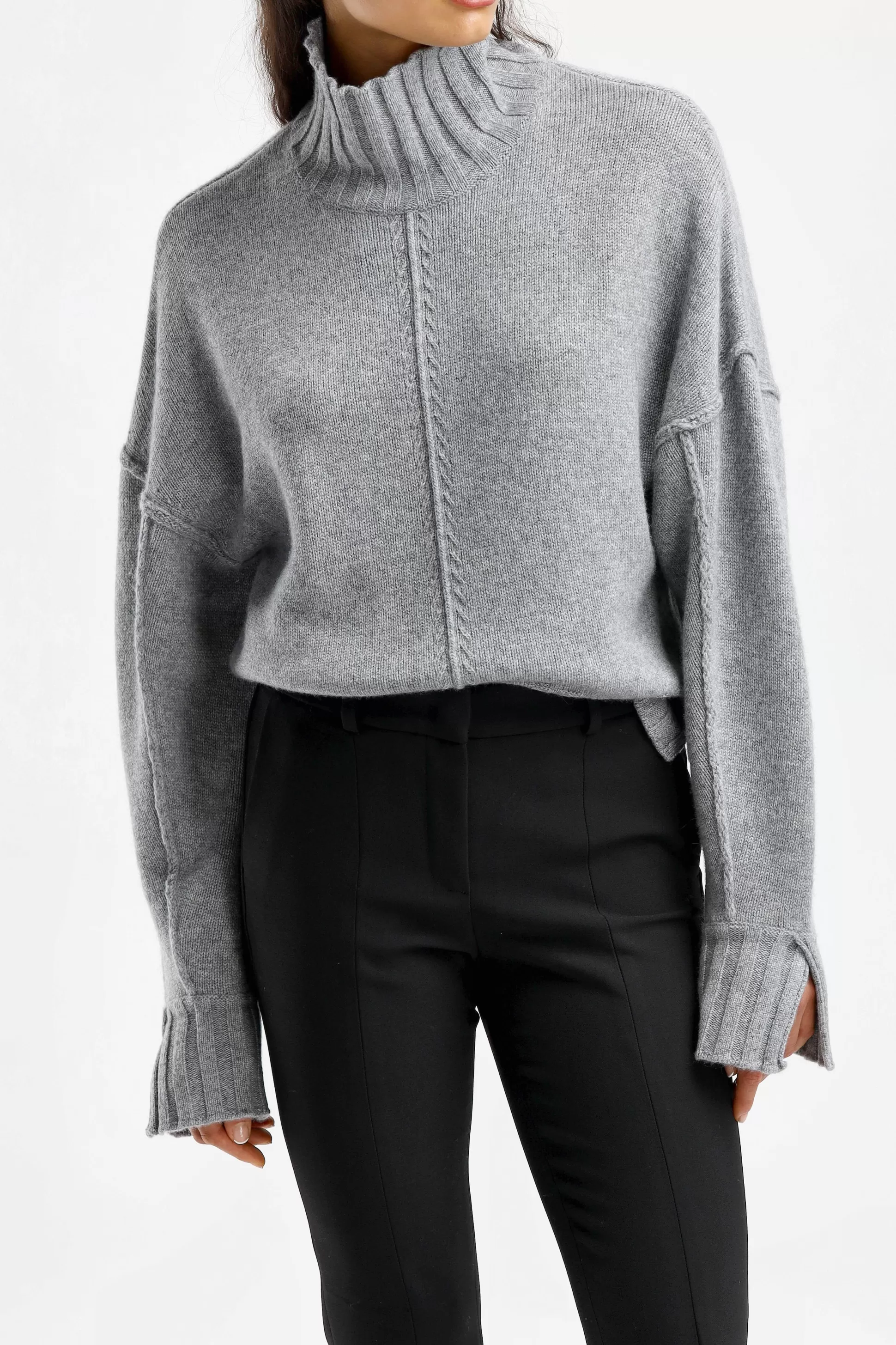 Van Kukil Pull-Over^Pull Reese En Gris Derby