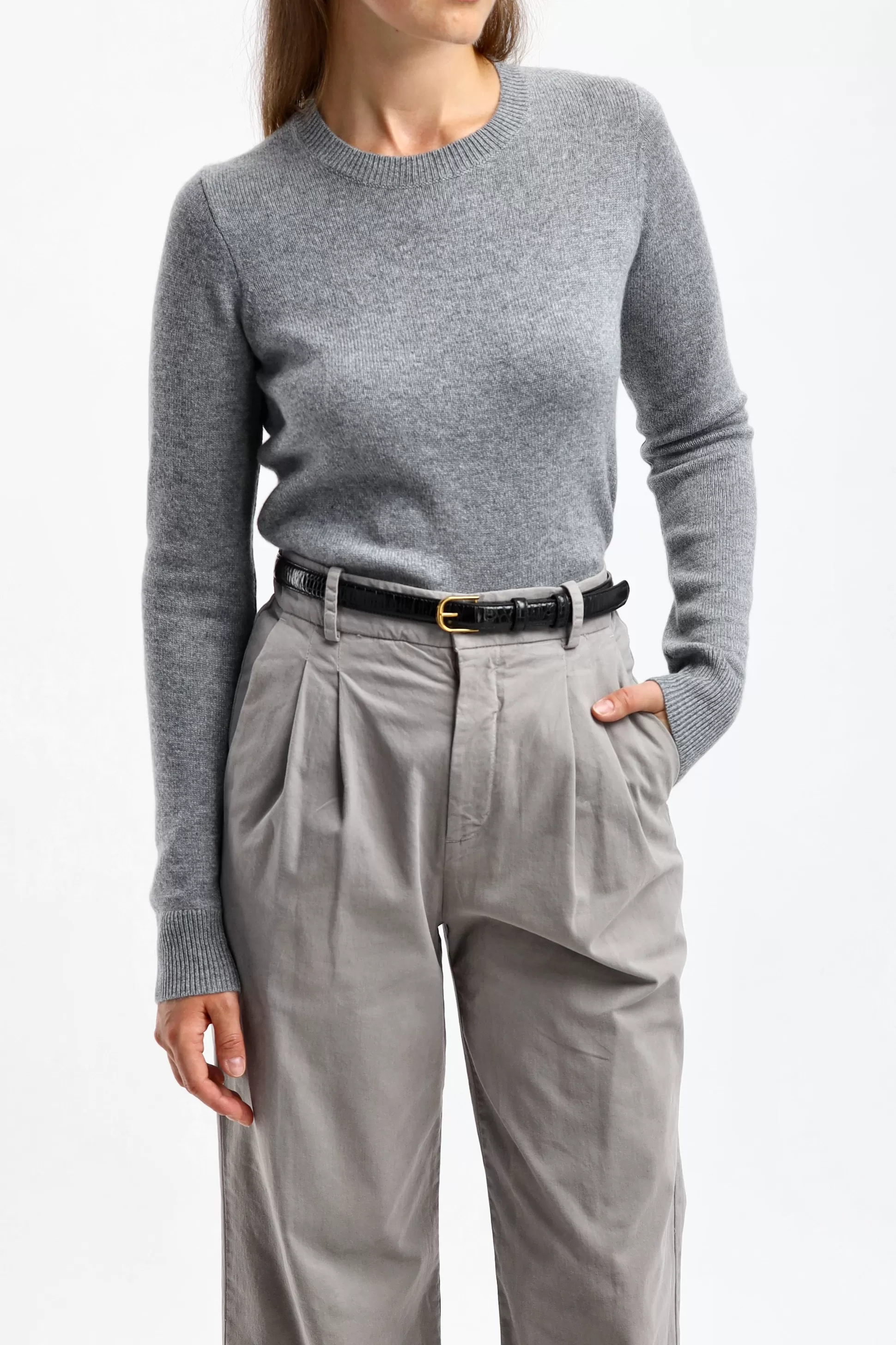 Nili Lotan Pull-Over^Pull Waldorf En Gris Clair