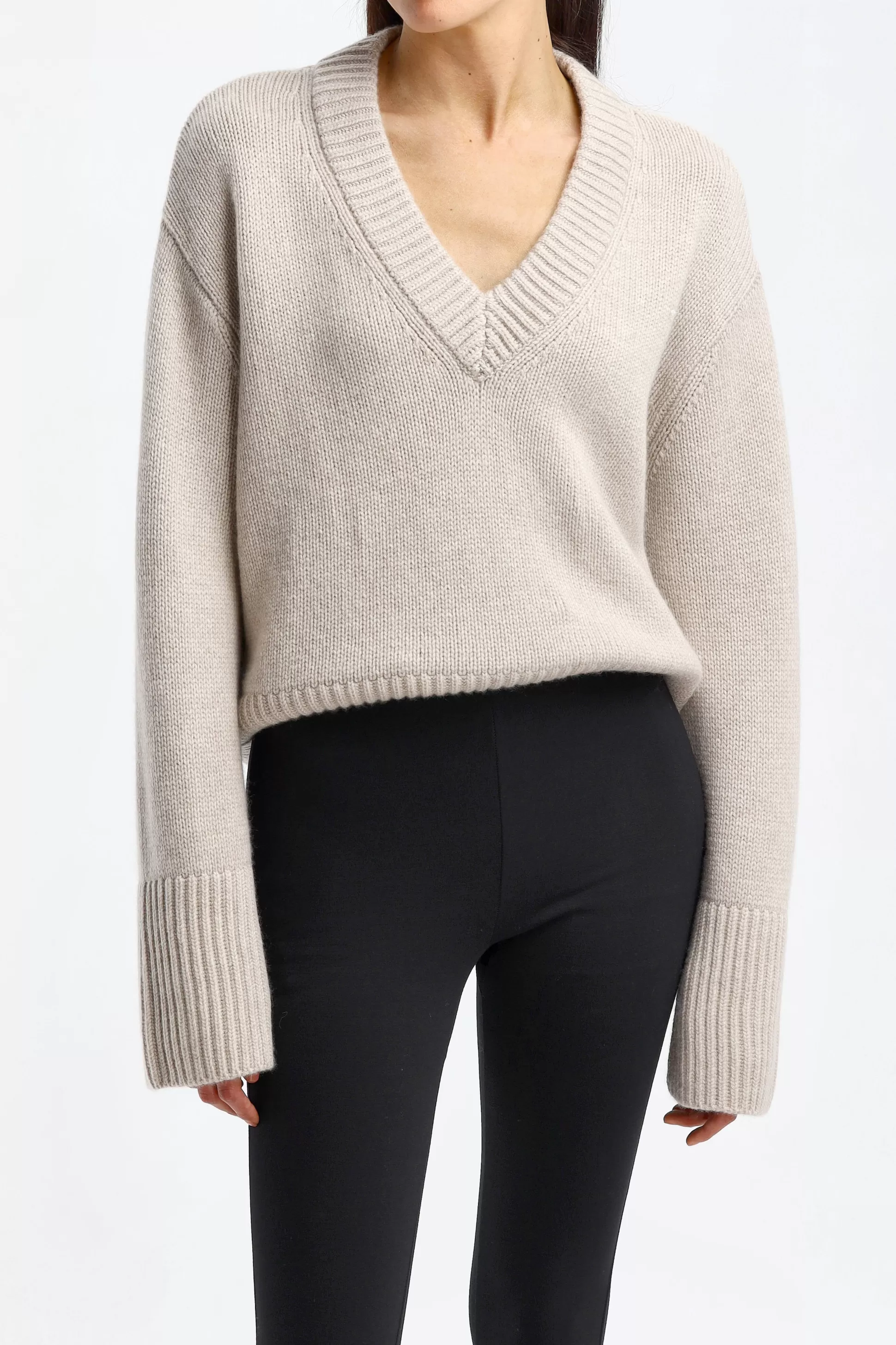 Lisa Yang Pull-Over^Pull-Over Aletta En Sable