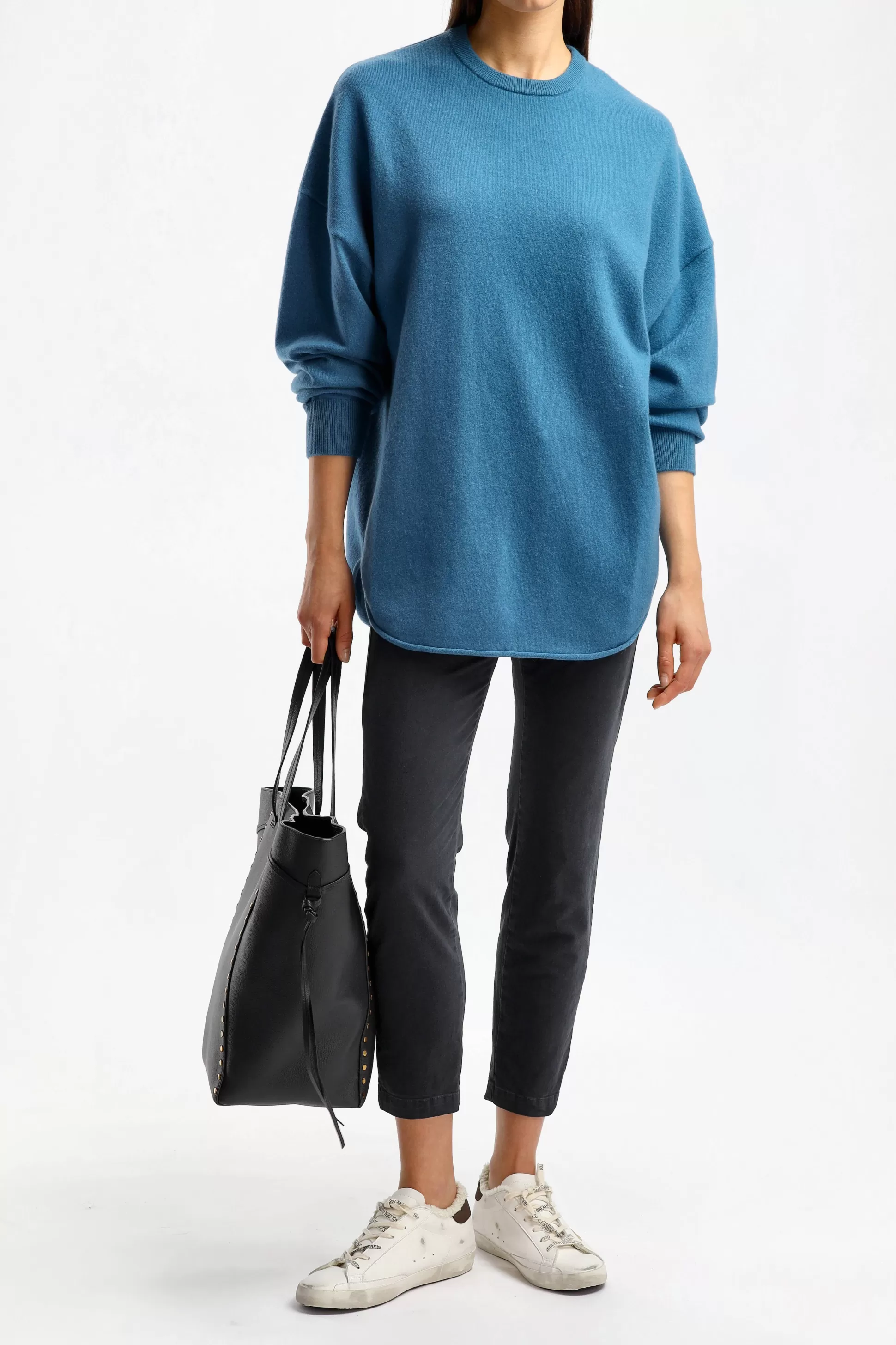 Extreme Cashmere Pull-Over^Pull-Over Crew Hop N° 53 En Agua