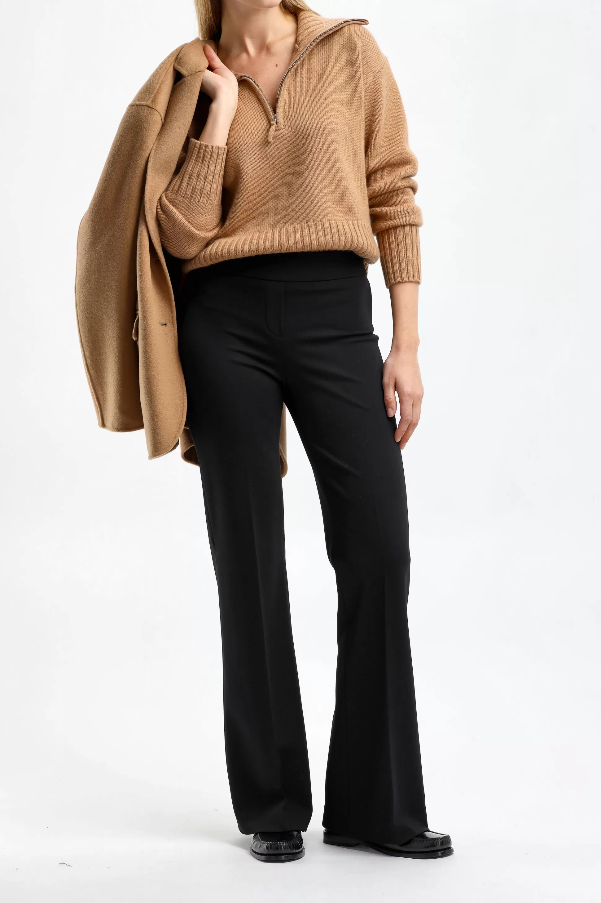 Allude Pull-Over^Pull-Over Troyer Camel