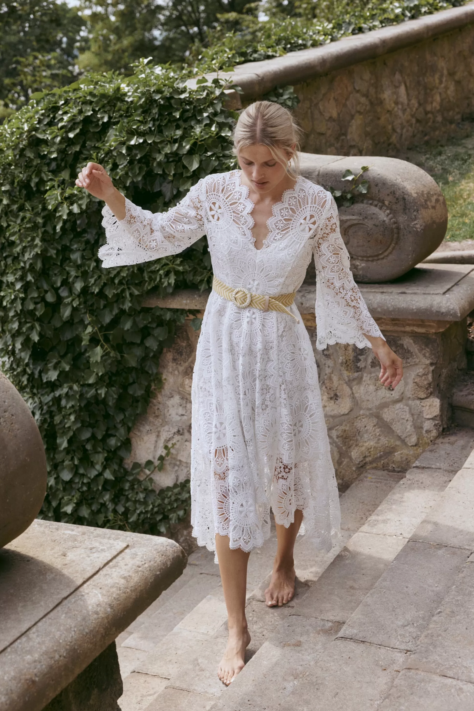 Zimmermann Robes^Robe Chintz Dolly En Ivoire