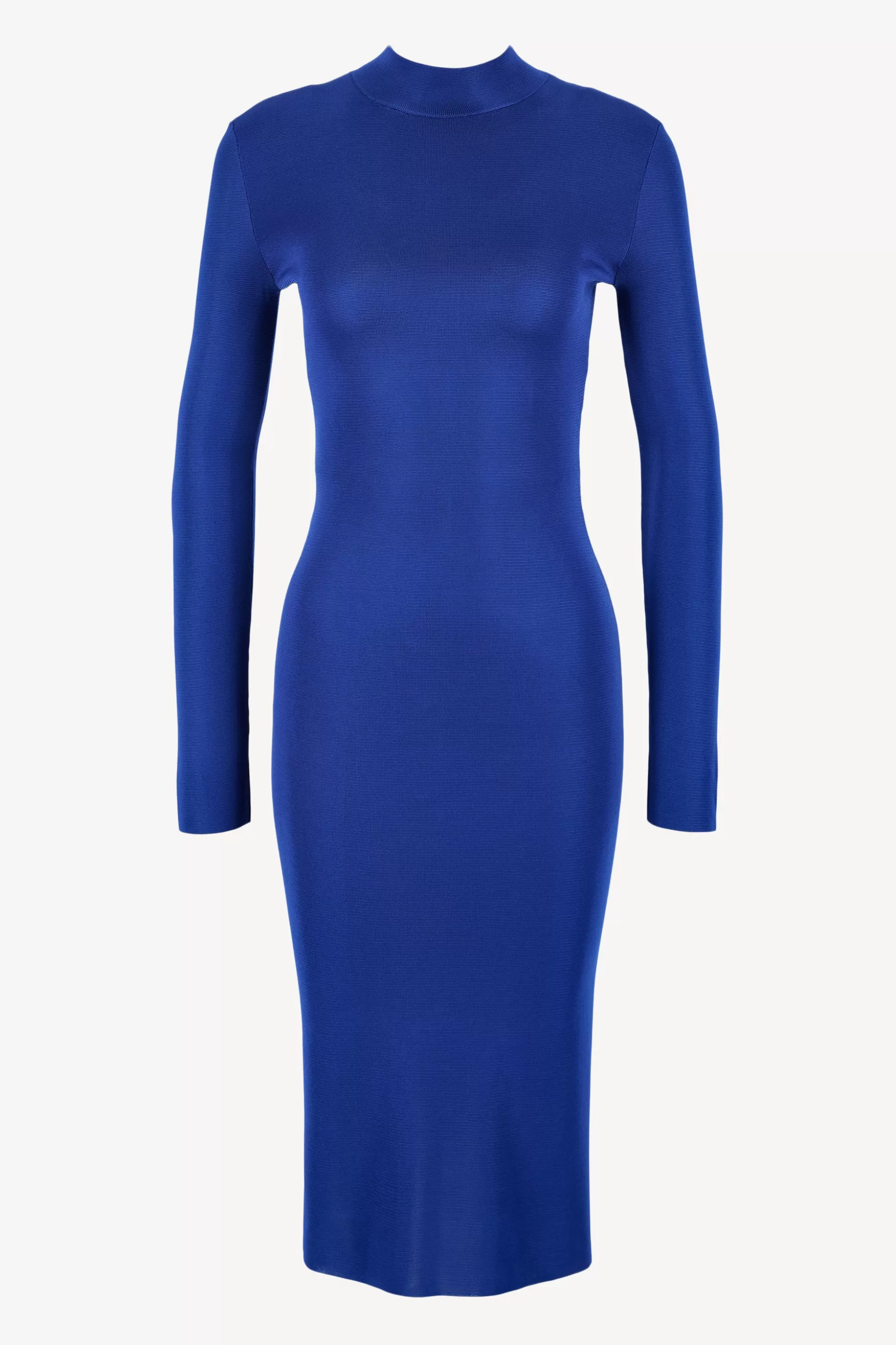 Tom Ford Robes^Robe En Tricot Col Haut Cobalt