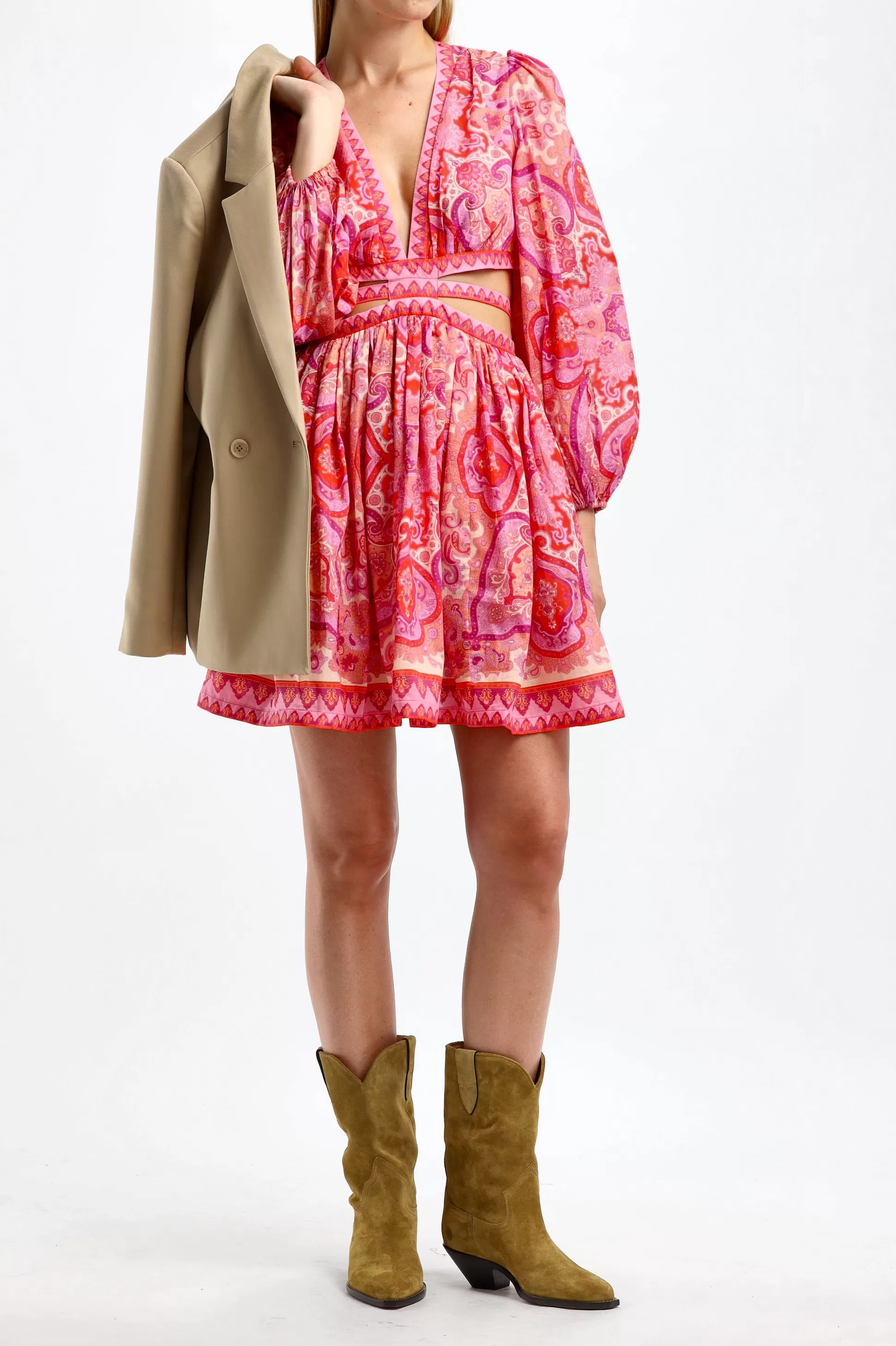 Zimmermann Robes^Robe Halcyon En Rose/Violet