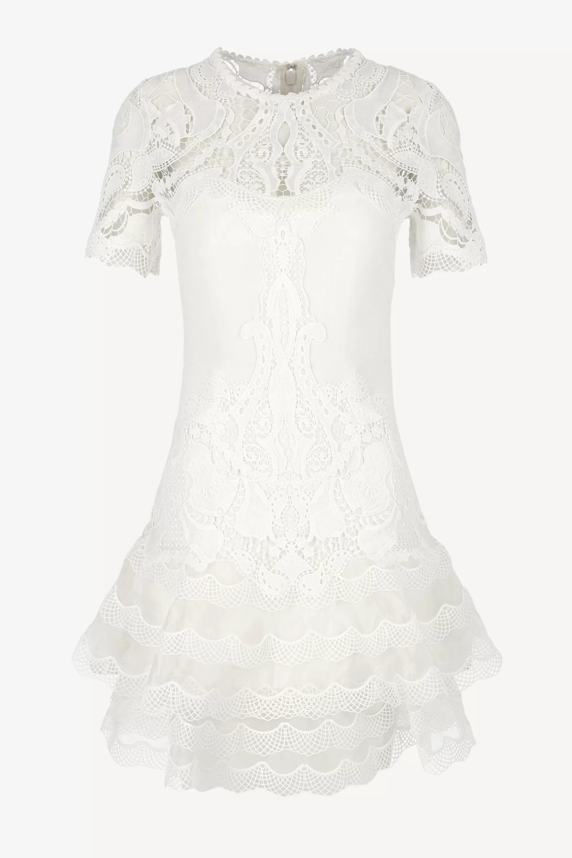 Simkhai Robes^Robe Paislee En Blanc