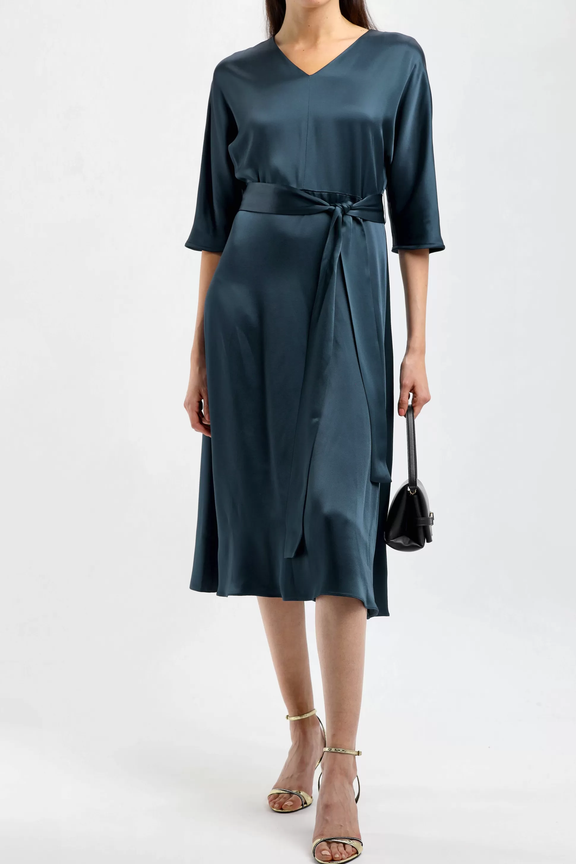 S Max Mara Robes^Robe Pantera En Bleu