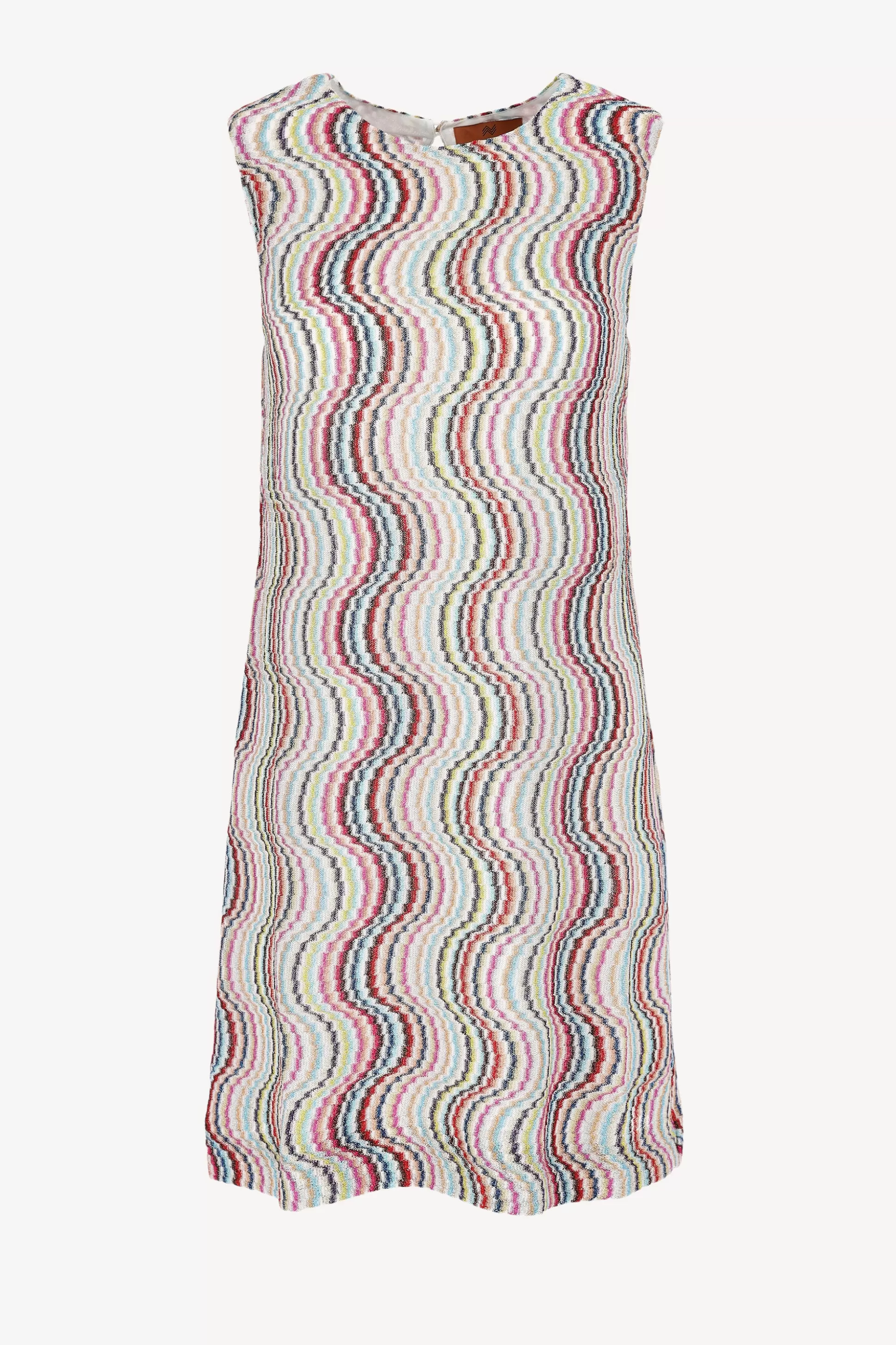 Missoni Robes^Robe Sans Manches Bleue/Rose