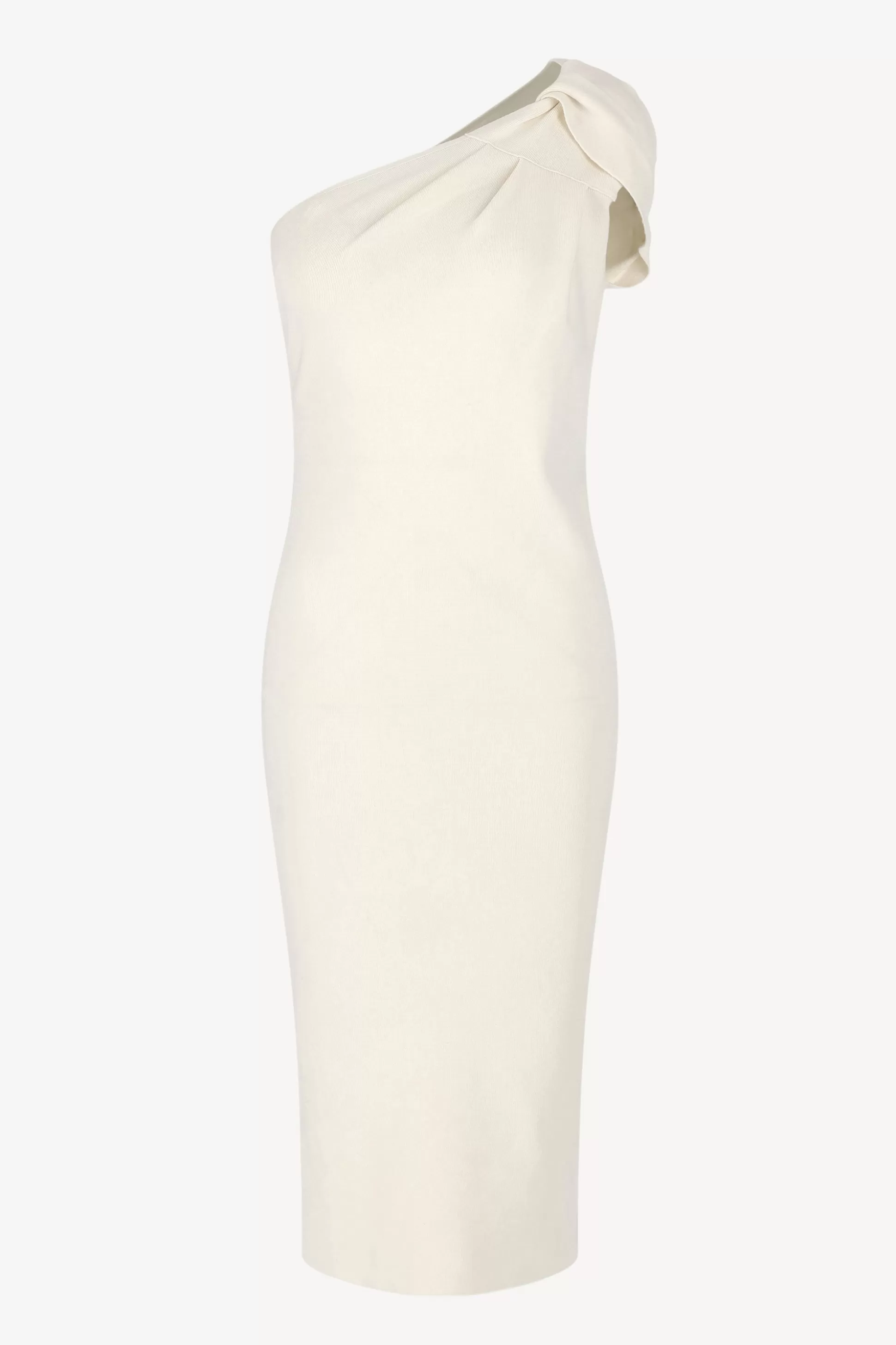 Tom Ford Robes^Robe Tricotee One Shoulder En Chalk