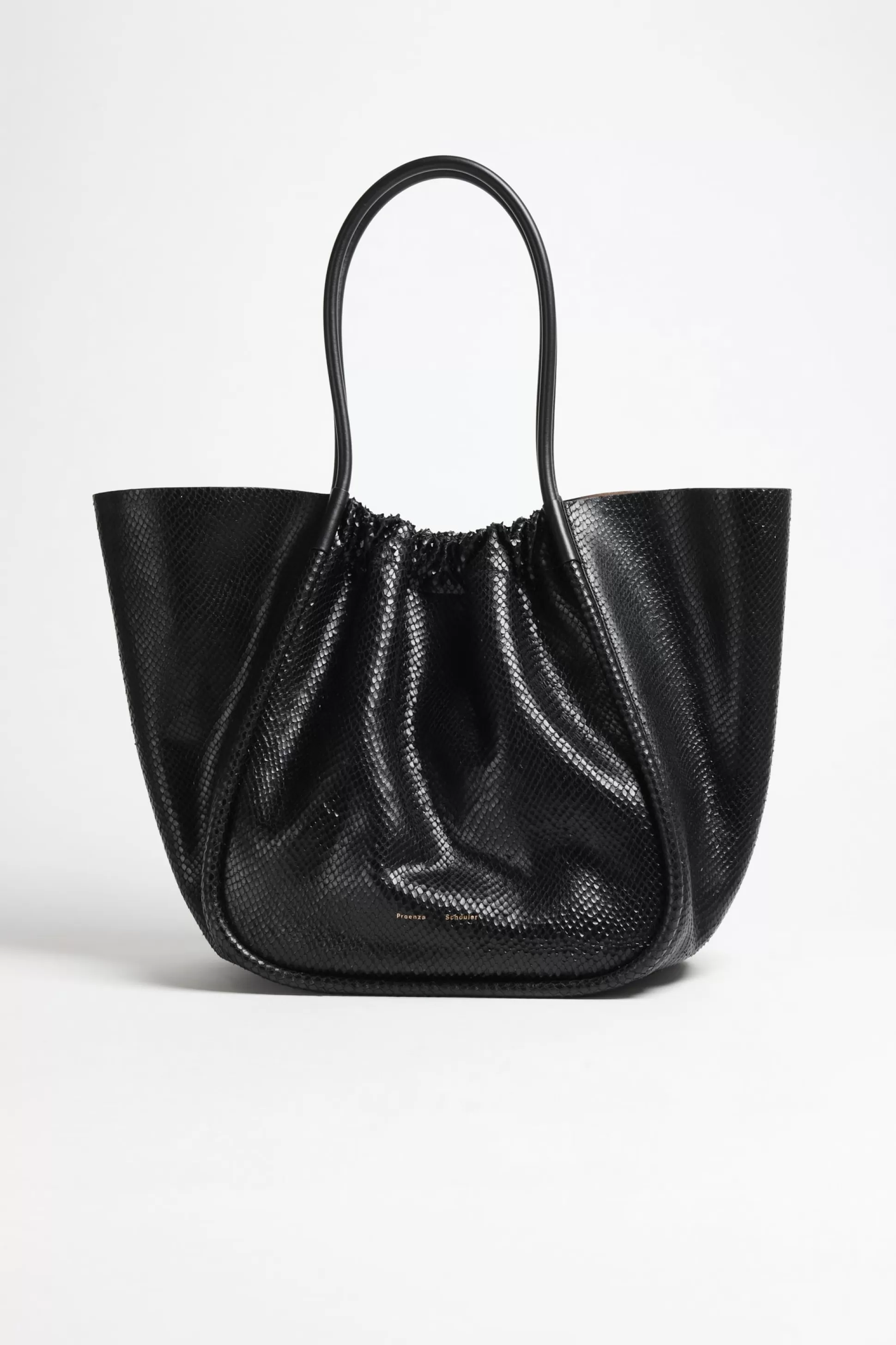 Proenza Schouler Shopper^Sac Carved Python Xl En Noir