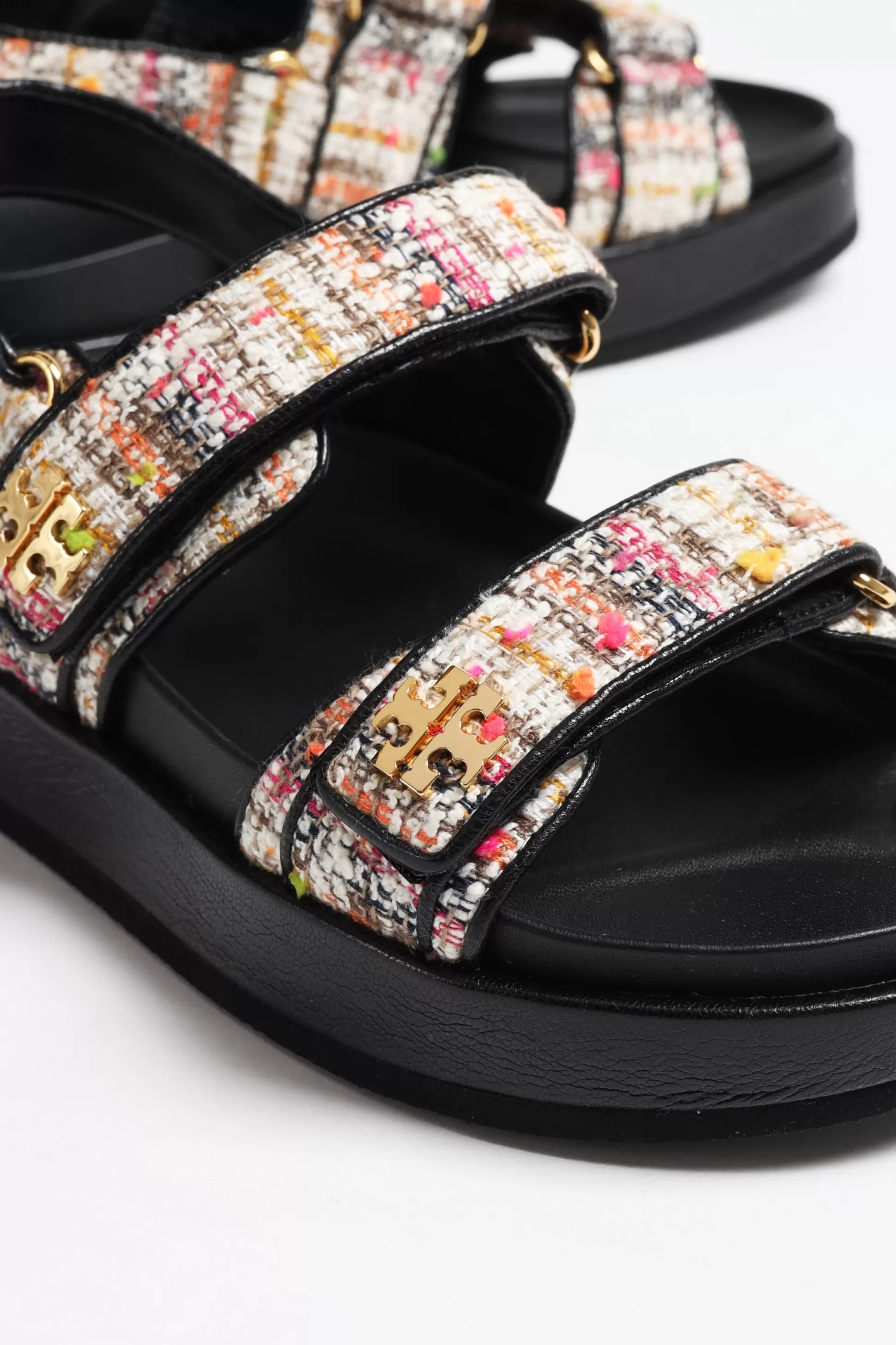 Tory Burch Mocassins & Sandales^Sandale Kira Sport En Rose/Noir