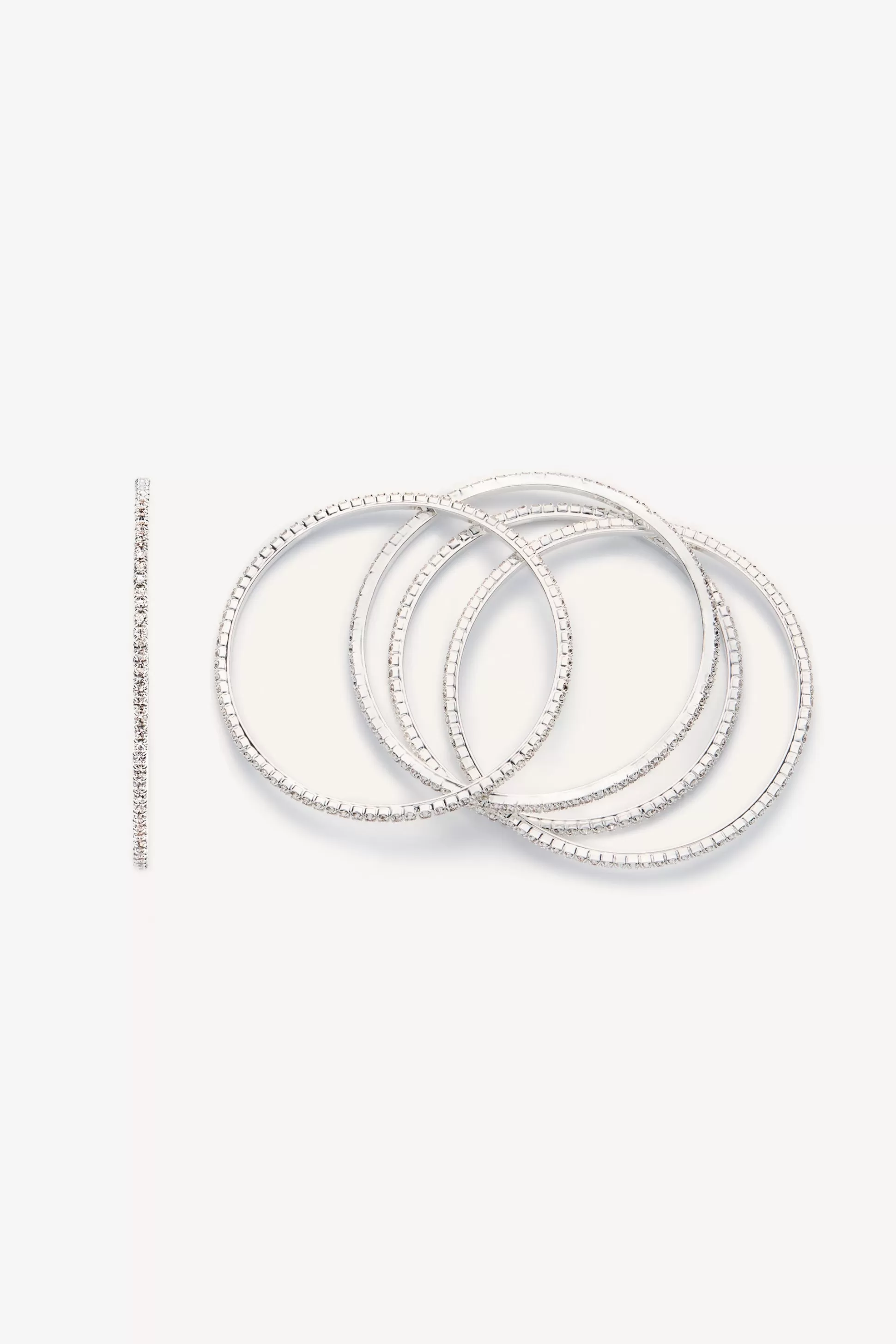 Magda Butrym Bracelets^Set De 5 Bracelets Hoop En Argent