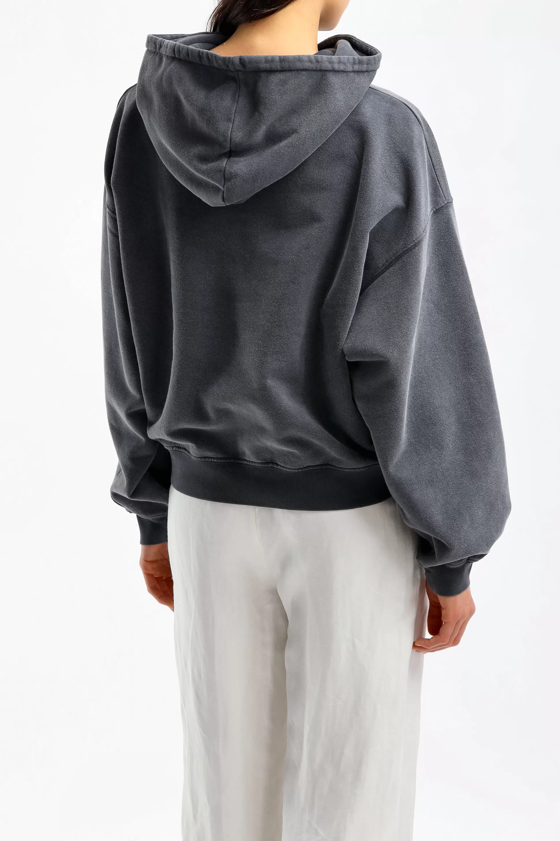 Anine Bing Pull-Over^Sweat A Capuche Alec En Noir Delave