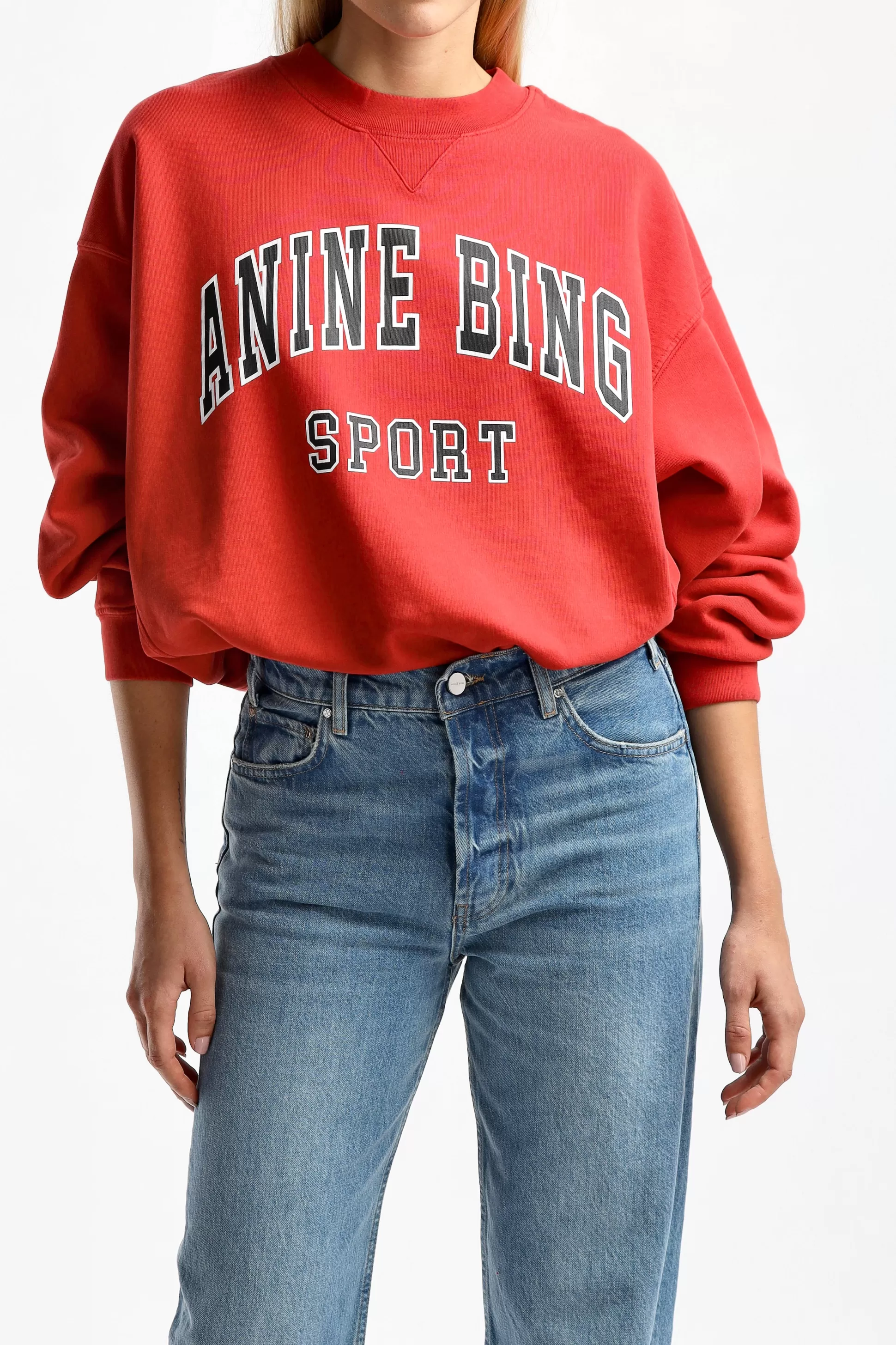 Anine Bing Pull-Over^Sweat-Shirt Jaci En Rouge