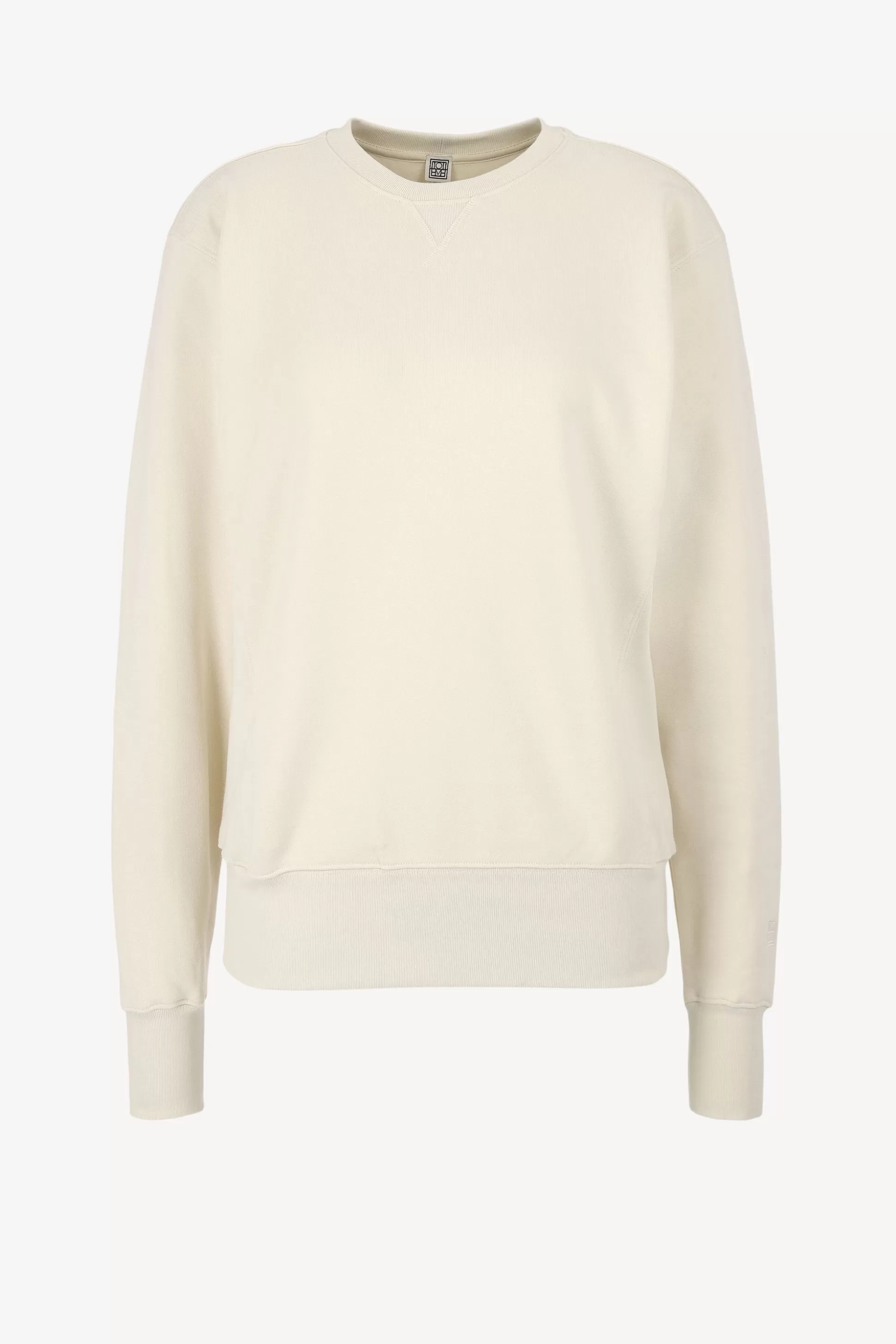 Toteme Pull-Over^Sweat-Shirt Ras Du Cou En Blanc Casse