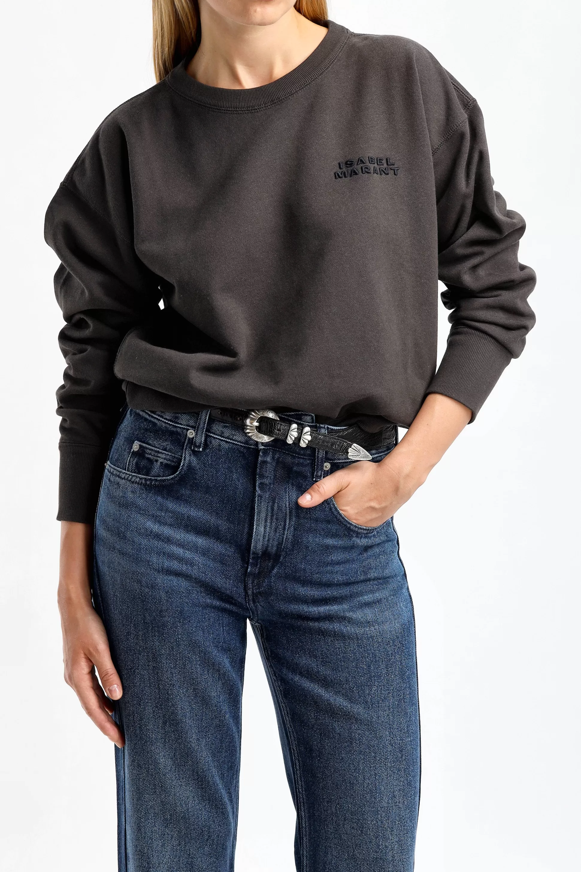 Isabel Marant Pull-Over^Sweat-Shirt Shad Dans Faded Black