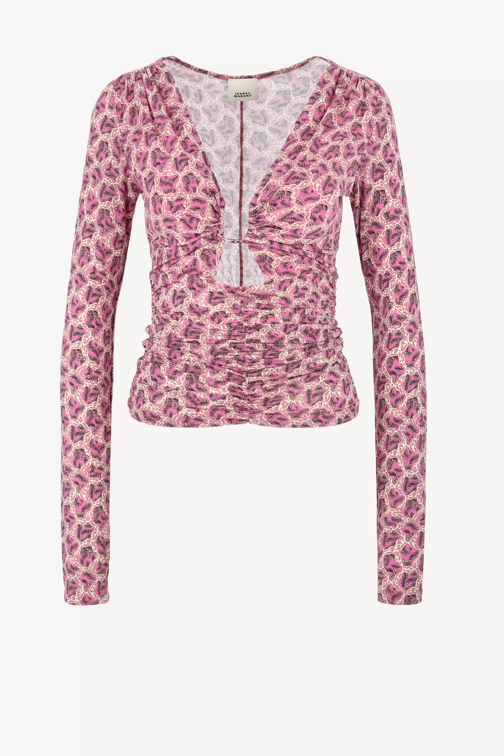 Isabel Marant Blouses & Tops^Top Laura En Fuchsia