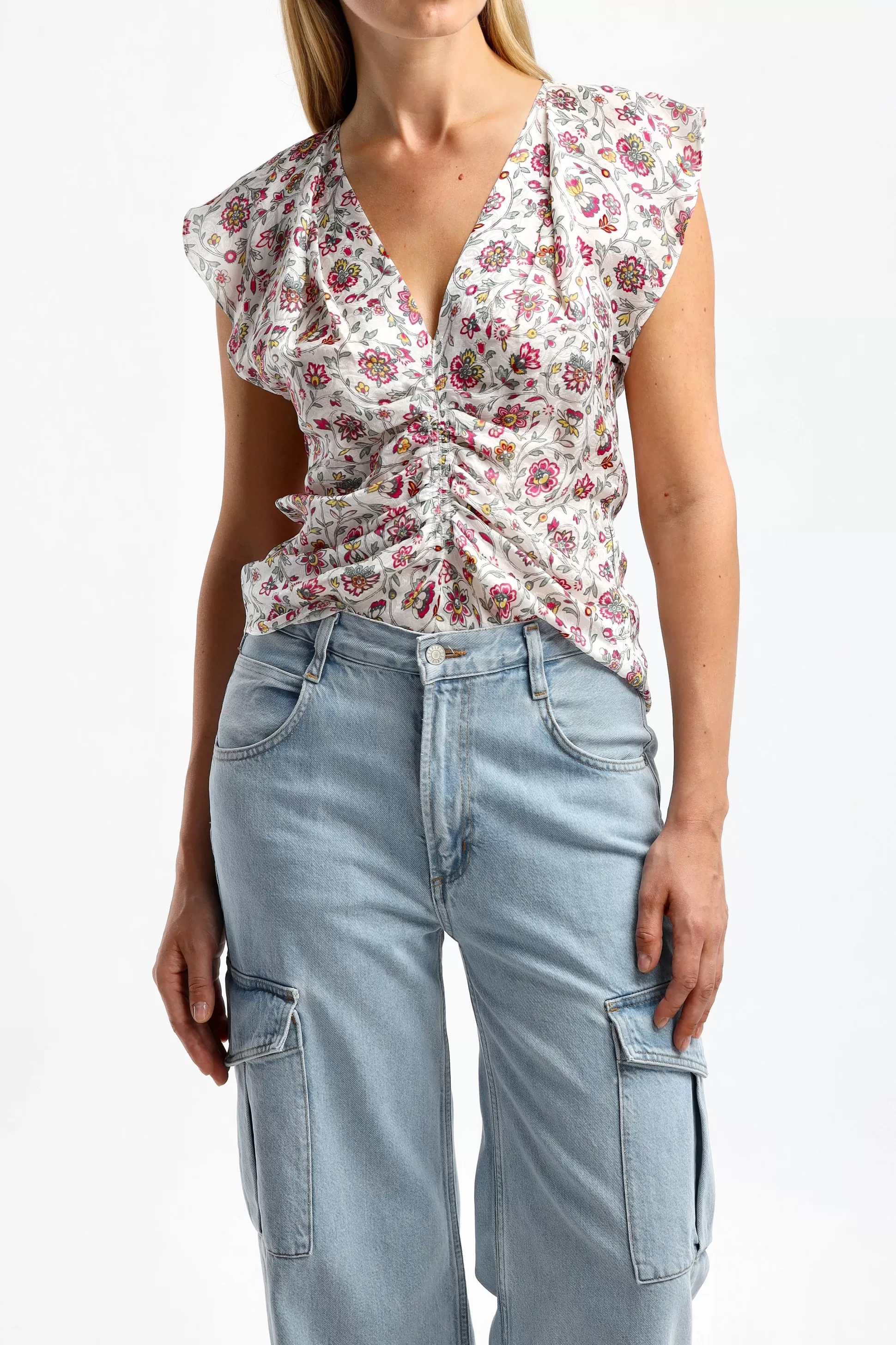 Isabel Marant Blouses & Tops^Top Lonea En Ecru