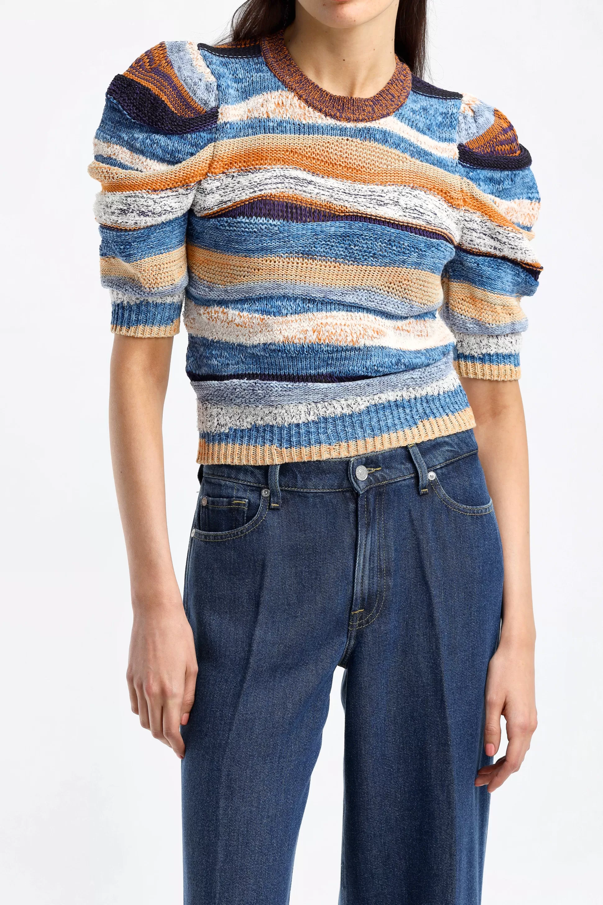 Ulla Johnson Pull-Over^Top Odie En Aegean