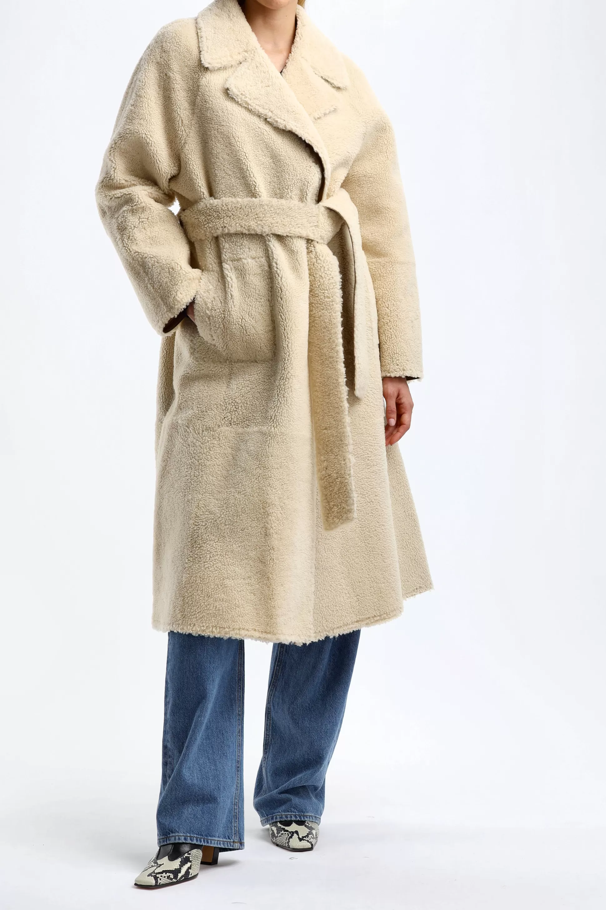 Closed Manteaux^Trench-Coat En Shetland