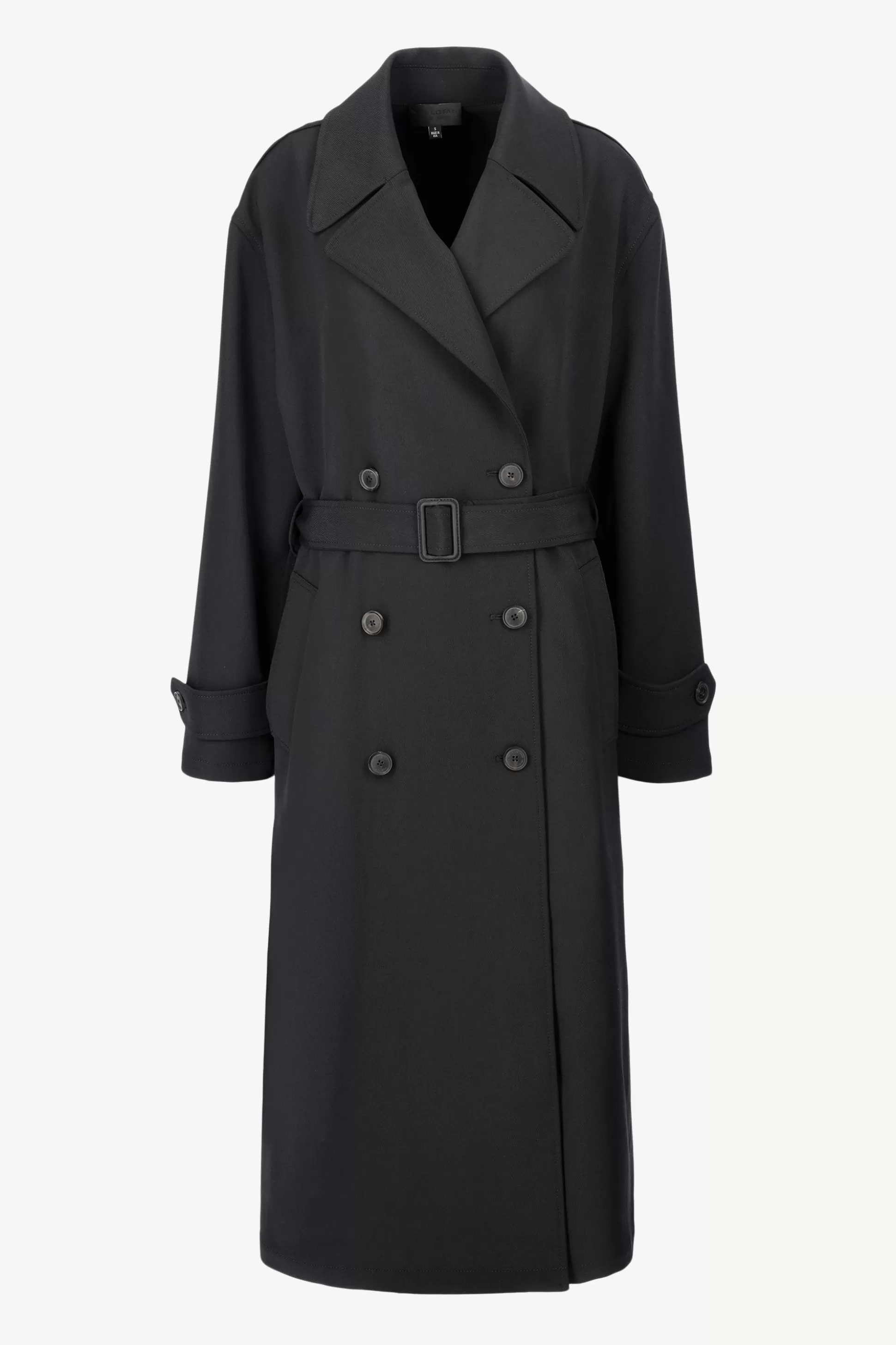 Nili Lotan Manteaux^Trench-Coat Louis En Noir