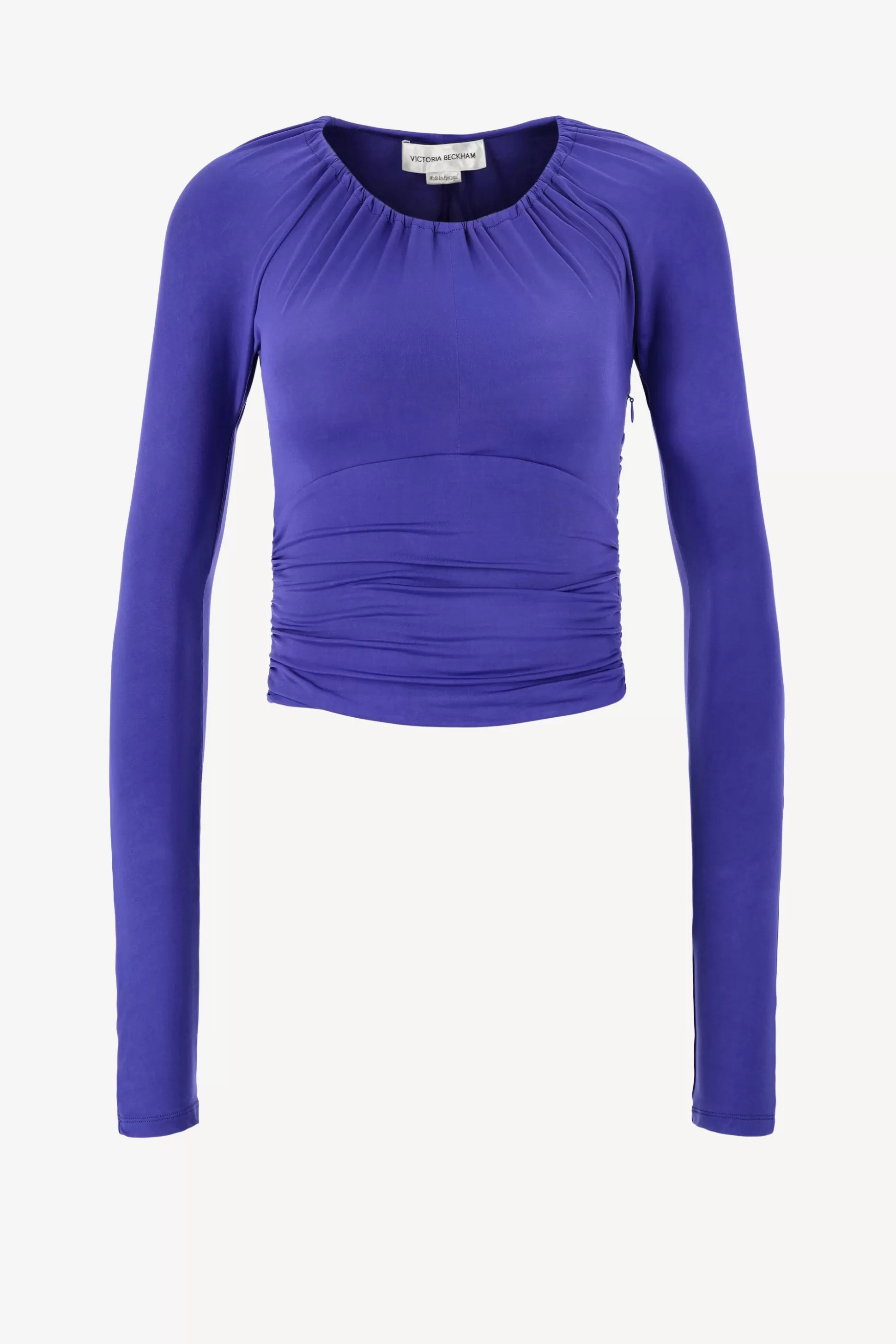 Victoria Beckham T-Shirts & Manches Longues^T-Shirt A Manches Longues En Iris Blue