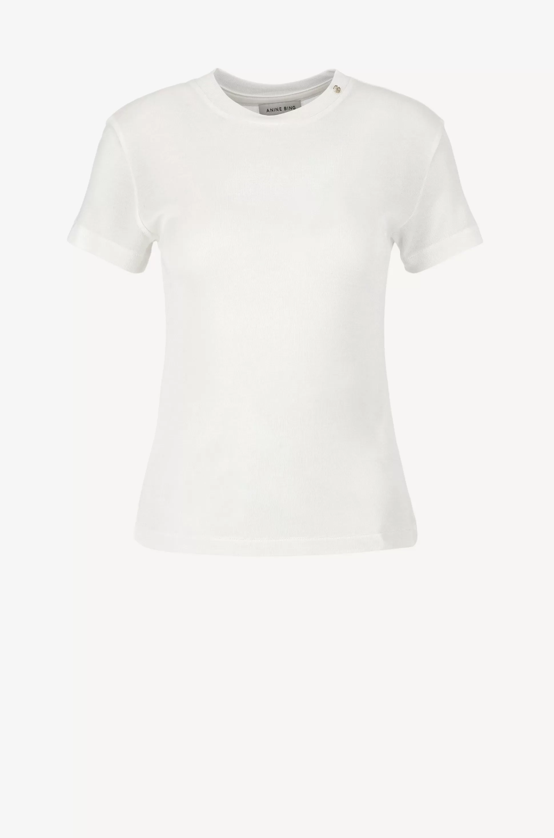 Anine Bing T-Shirts & Manches Longues^T-Shirt Amani En Blanc