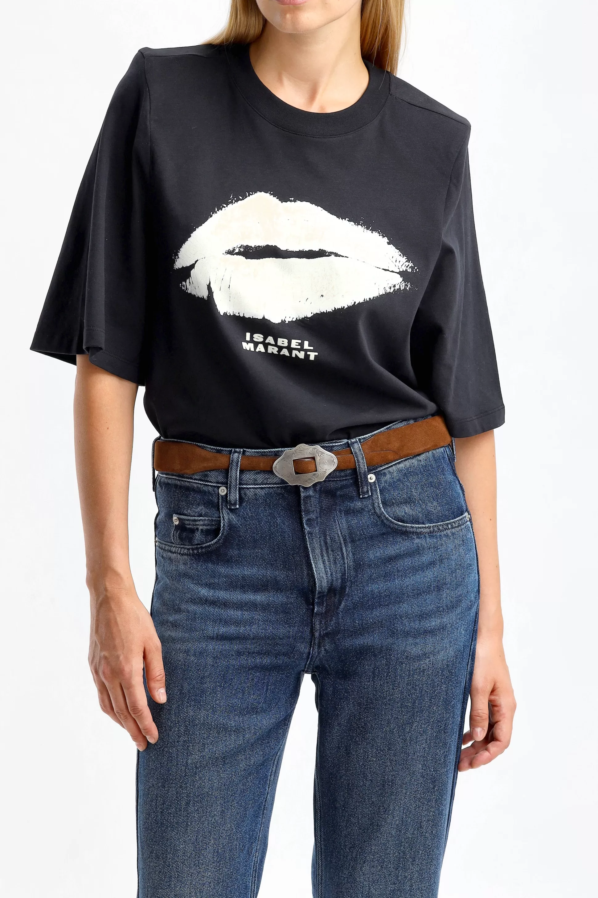 Isabel Marant T-Shirts & Manches Longues^T-Shirt Ben En Noir