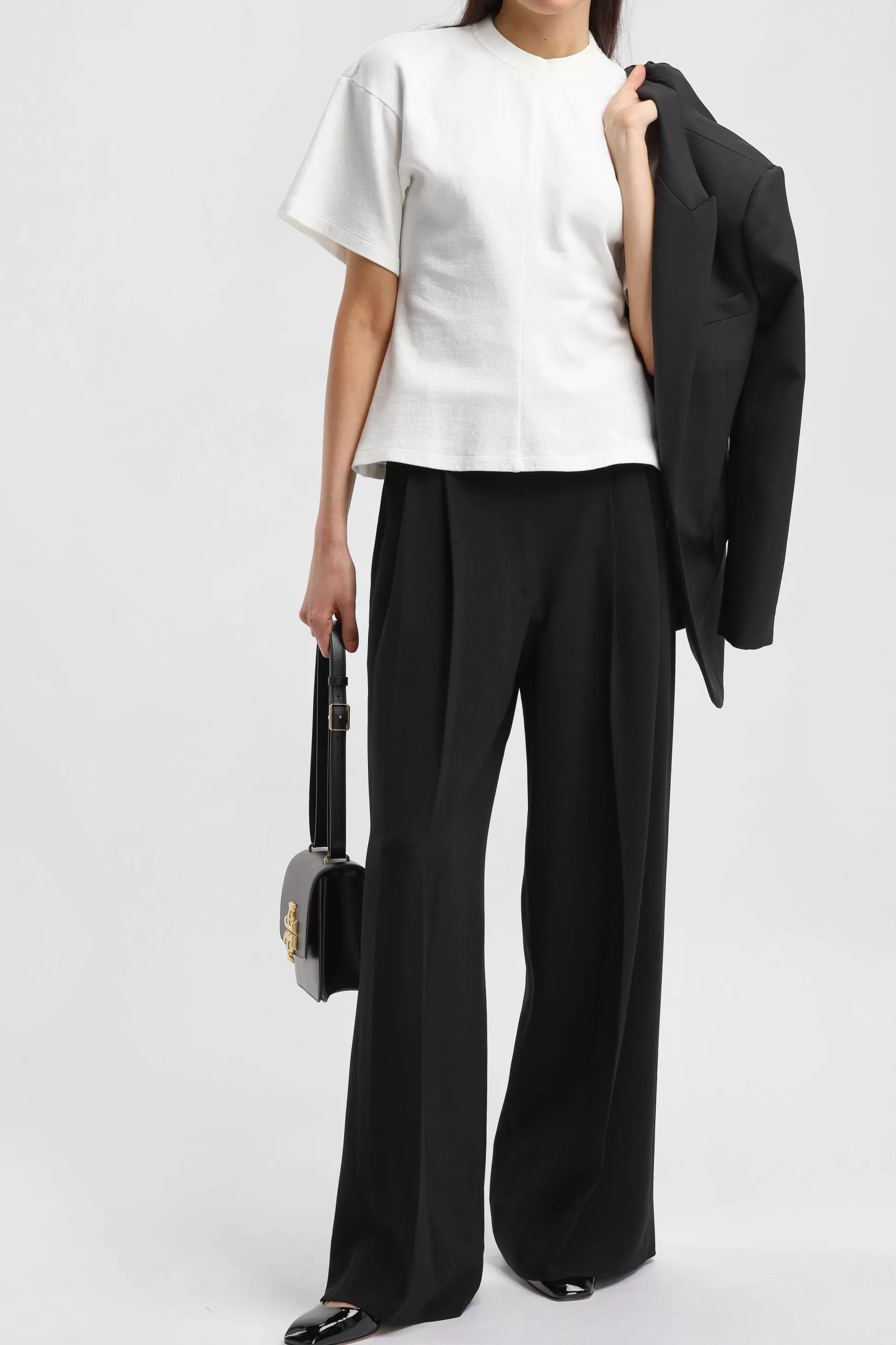 Proenza Schouler T-Shirts & Manches Longues^T-Shirt Eco Waisted En Blanc