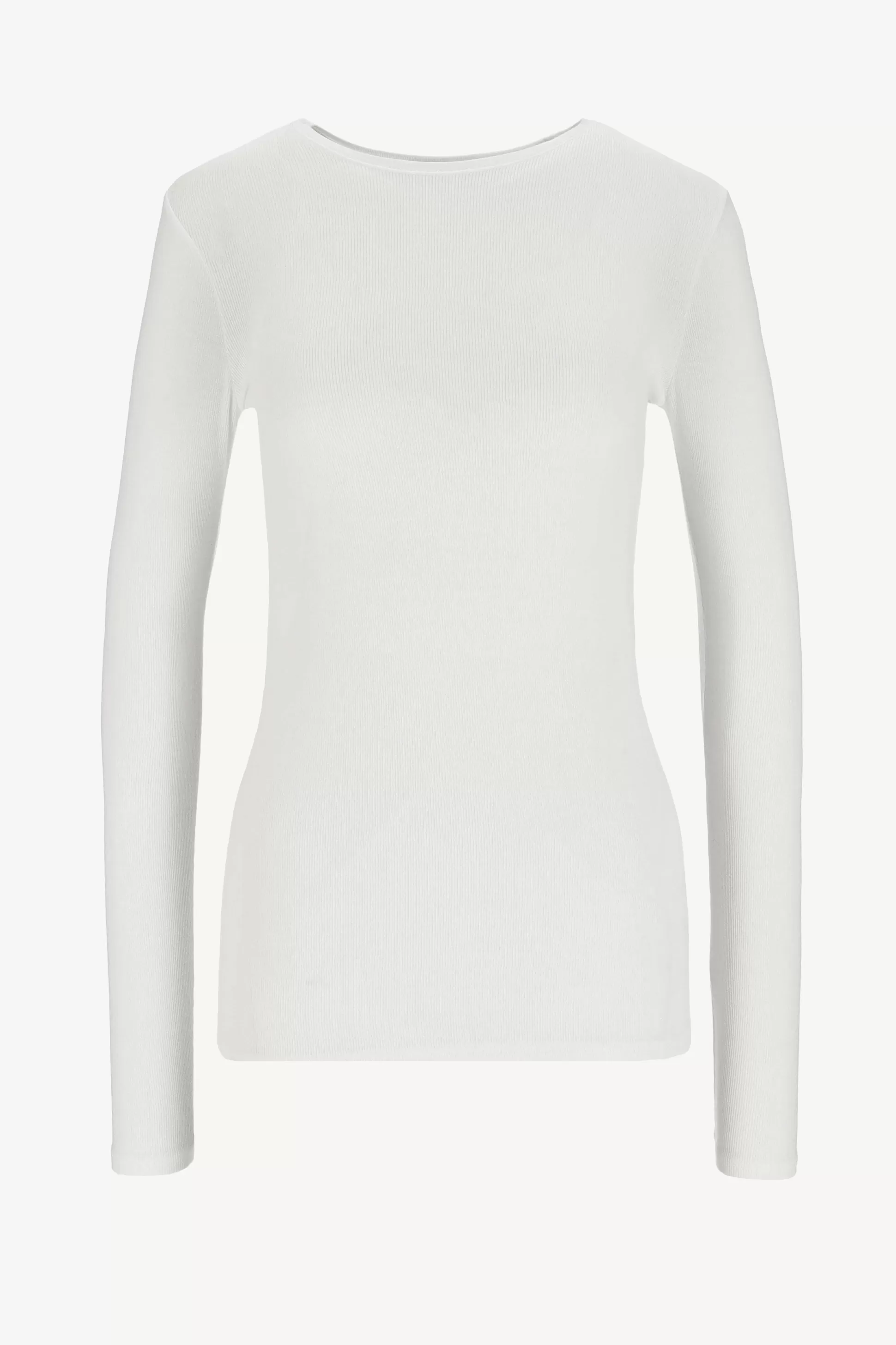 Anthony Thomas Melillo T-Shirts & Manches Longues^T-Shirt Long Modal Rib En Blanc