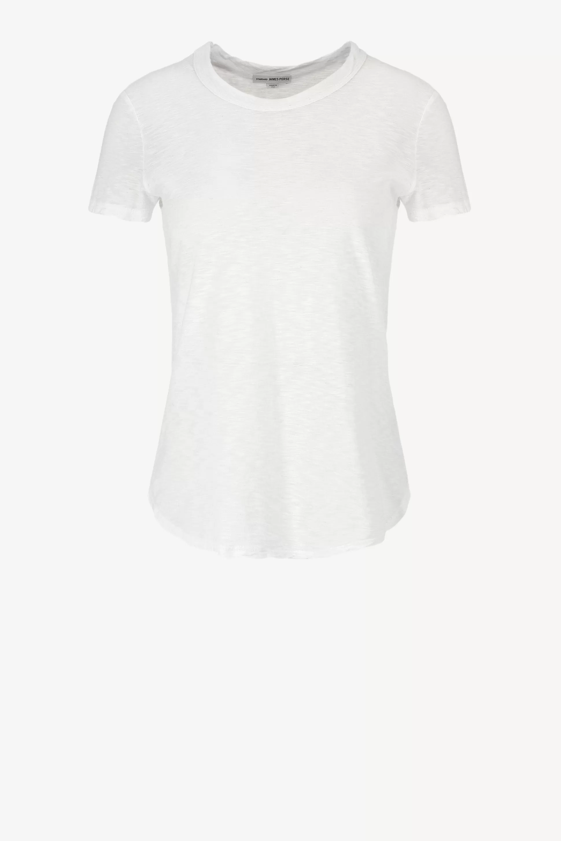 James Perse T-Shirts & Manches Longues^T-Shirt Sheer Slub Crew En Blanc