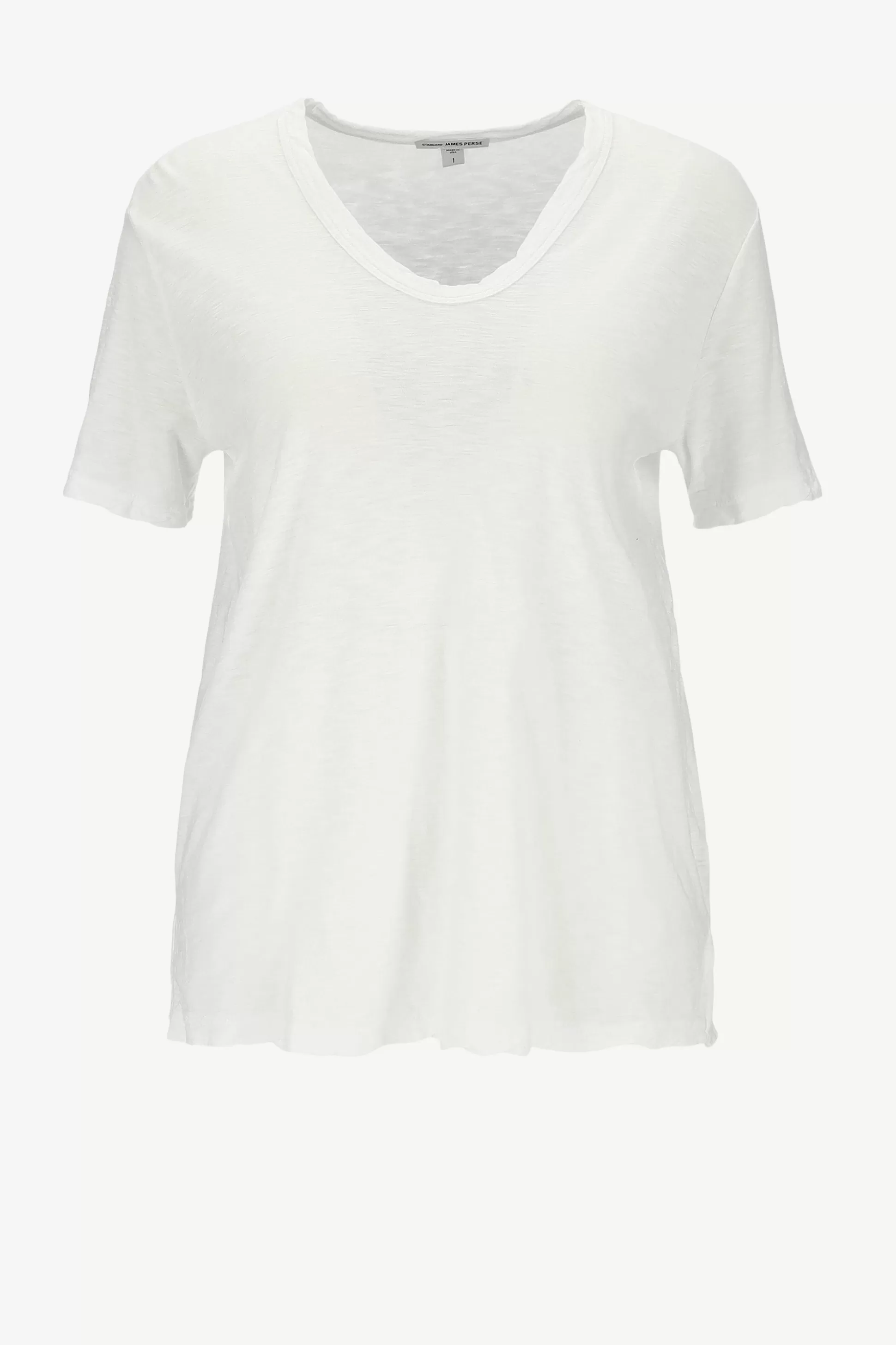 James Perse T-Shirts & Manches Longues^T-Shirt Slub Soft En Blanc