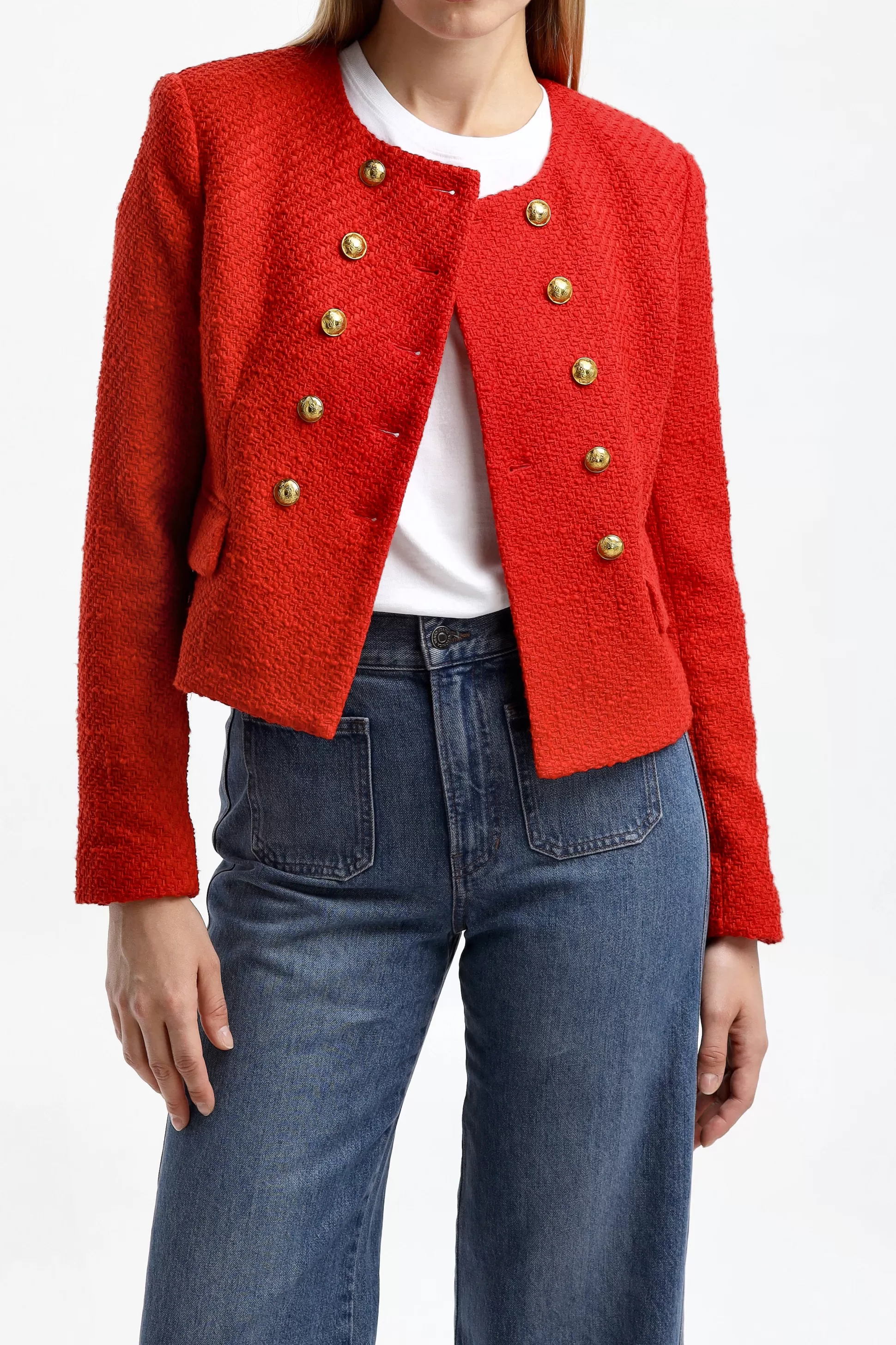 Veronica Beard Blazer^Veste Bentley En Nantucket Red