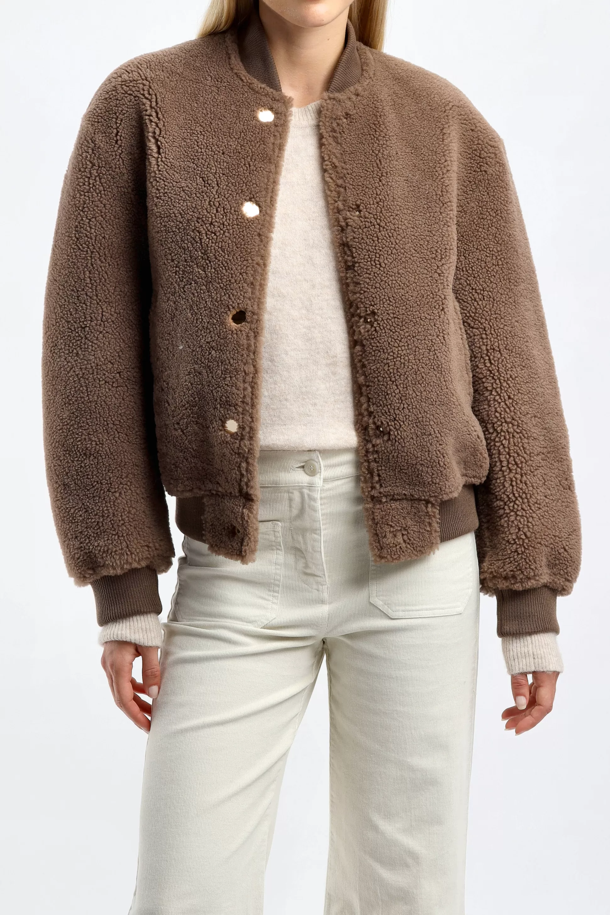 Jadia Vestes & Gilets^Veste Bomber Bobby In Chestnut