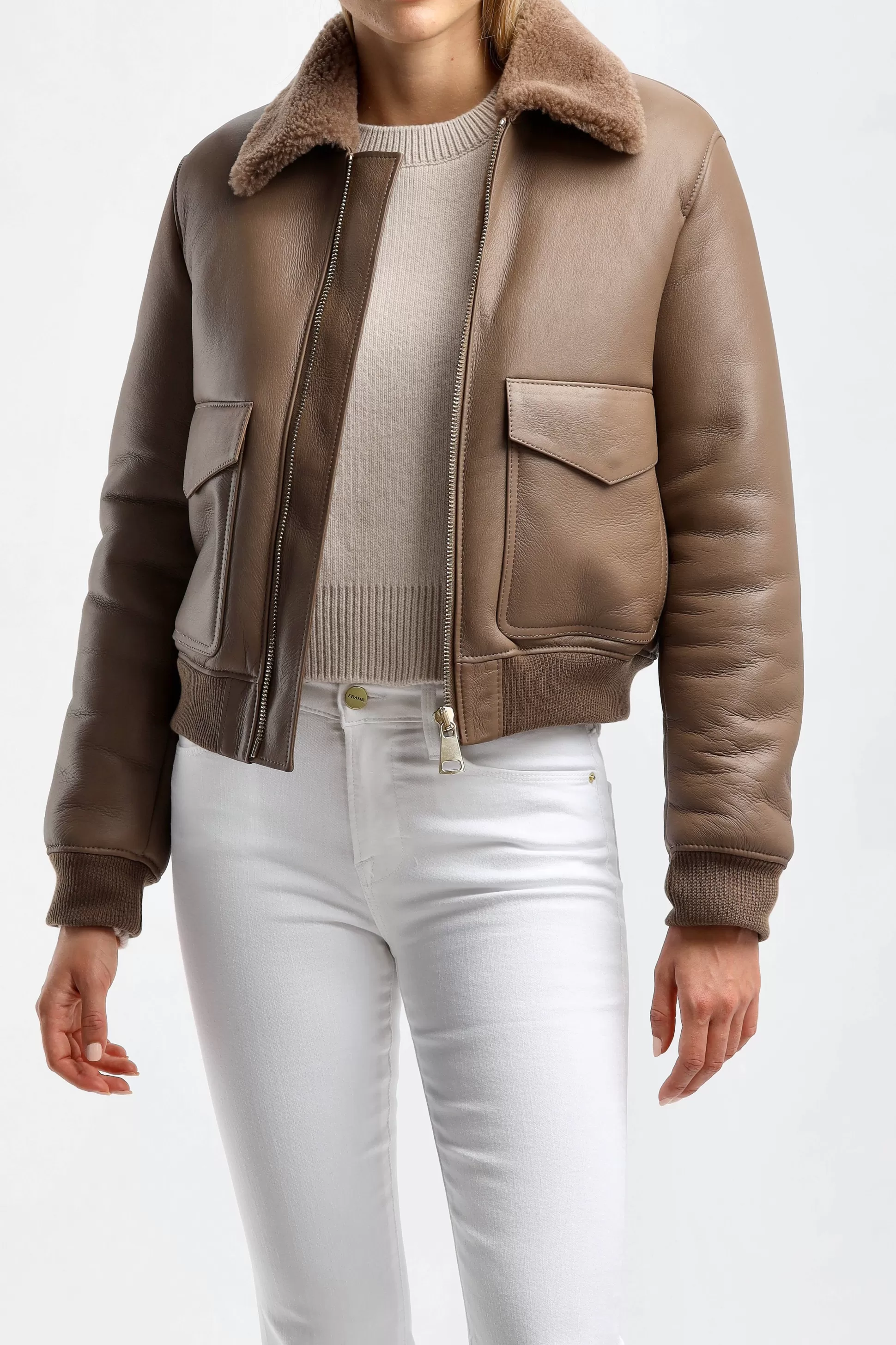 Jadia Vestes & Gilets^Veste Cara En Chestnut