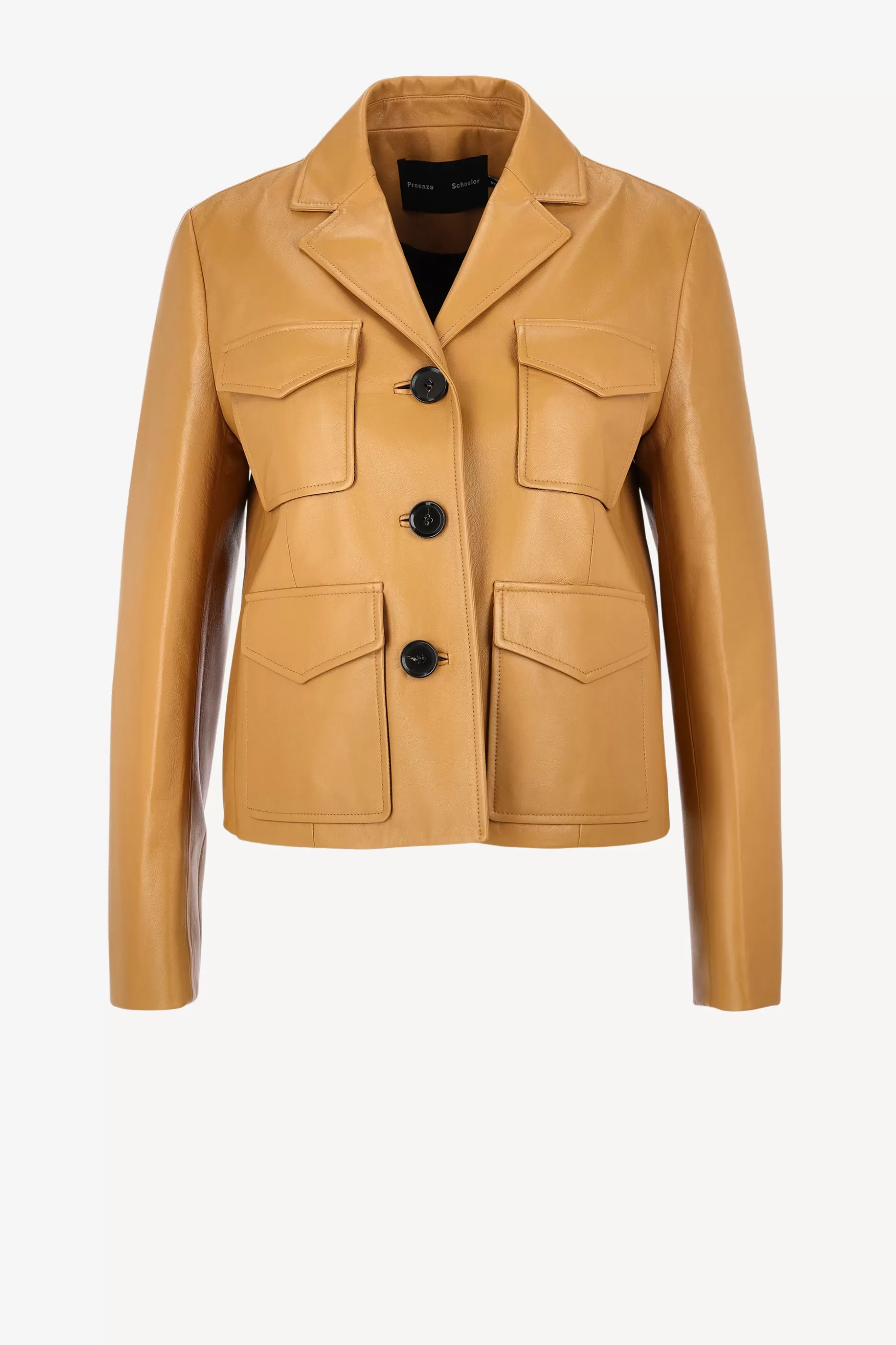 Proenza Schouler Vestes & Gilets^Veste En Cuir Glossy En Caramel