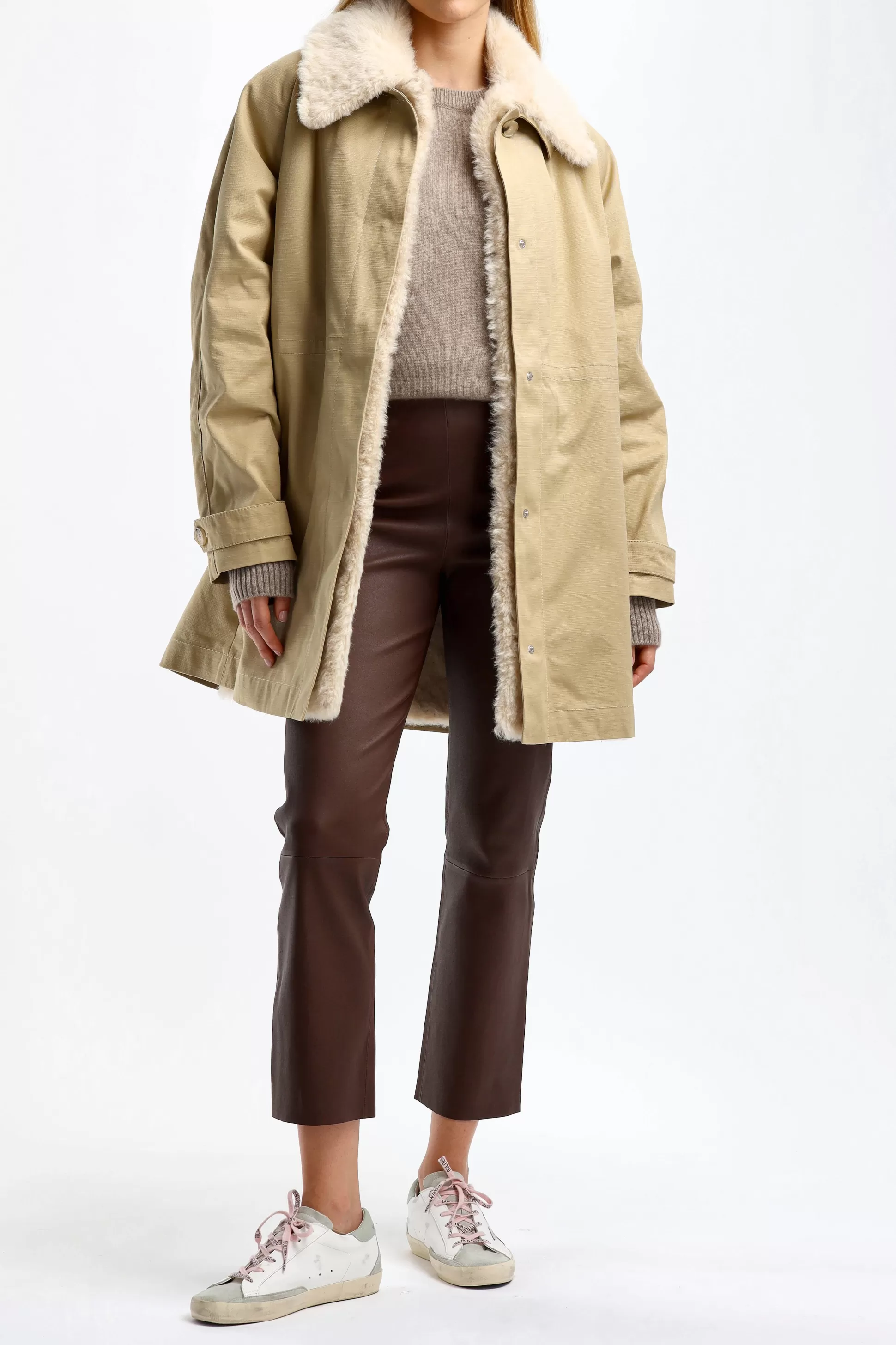 Utzon Vestes & Gilets^Veste Julietta En Beige/Sofia