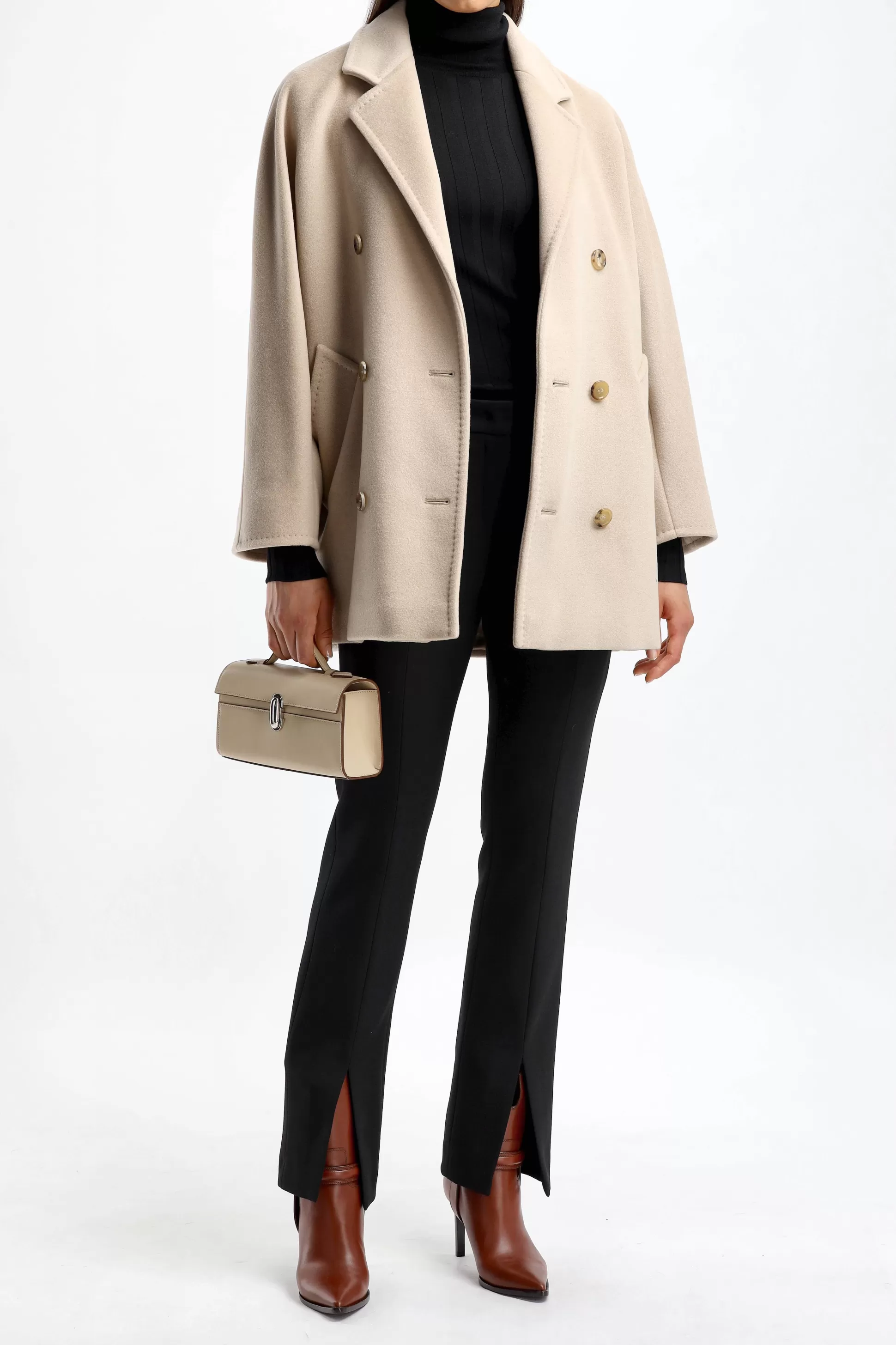 Max Mara Vestes & Gilets^Veste Rebus En Sable